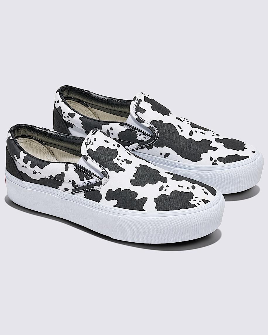 Customs Classic Slip-On Platform Shoe in Customs| Vans US Product Image