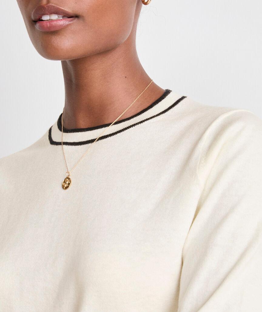 Cotton Cashmere Heritage Crewneck Sweater Product Image