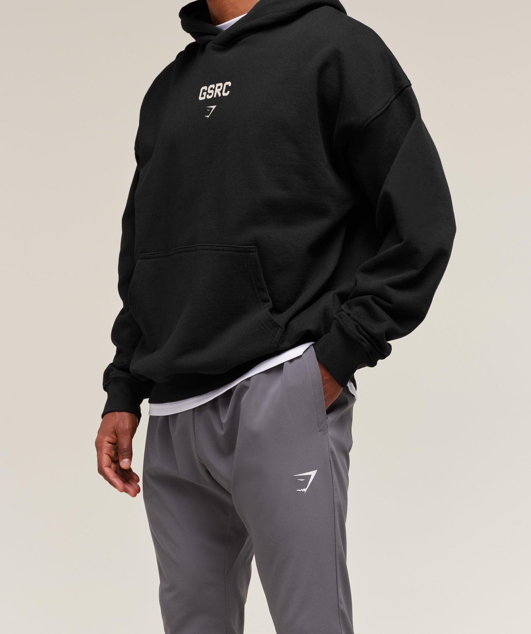 Gymshark Arrival Woven Joggers - Silhouette Grey Male Product Image