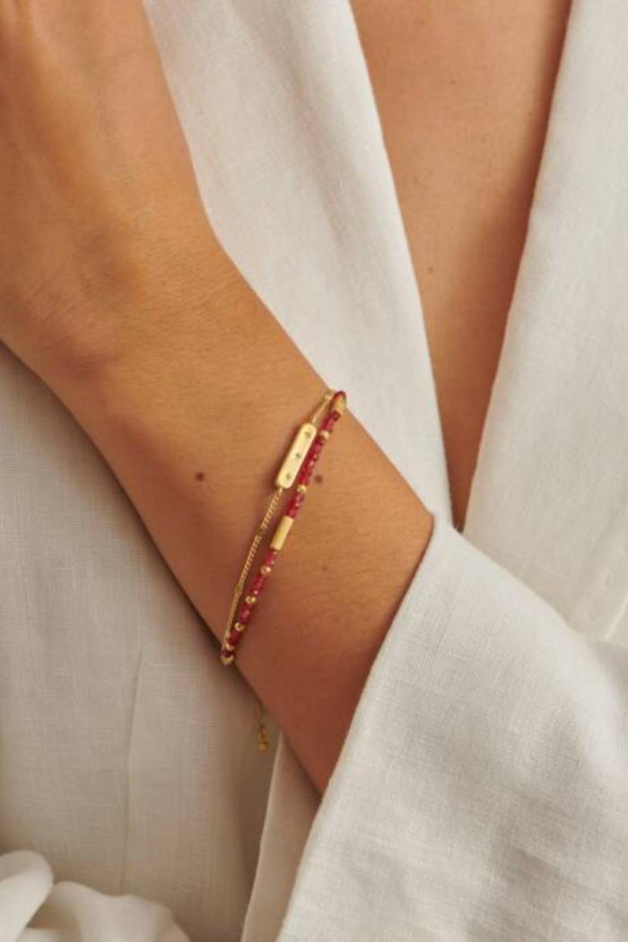 Birthstone Bracelet | January Product Image