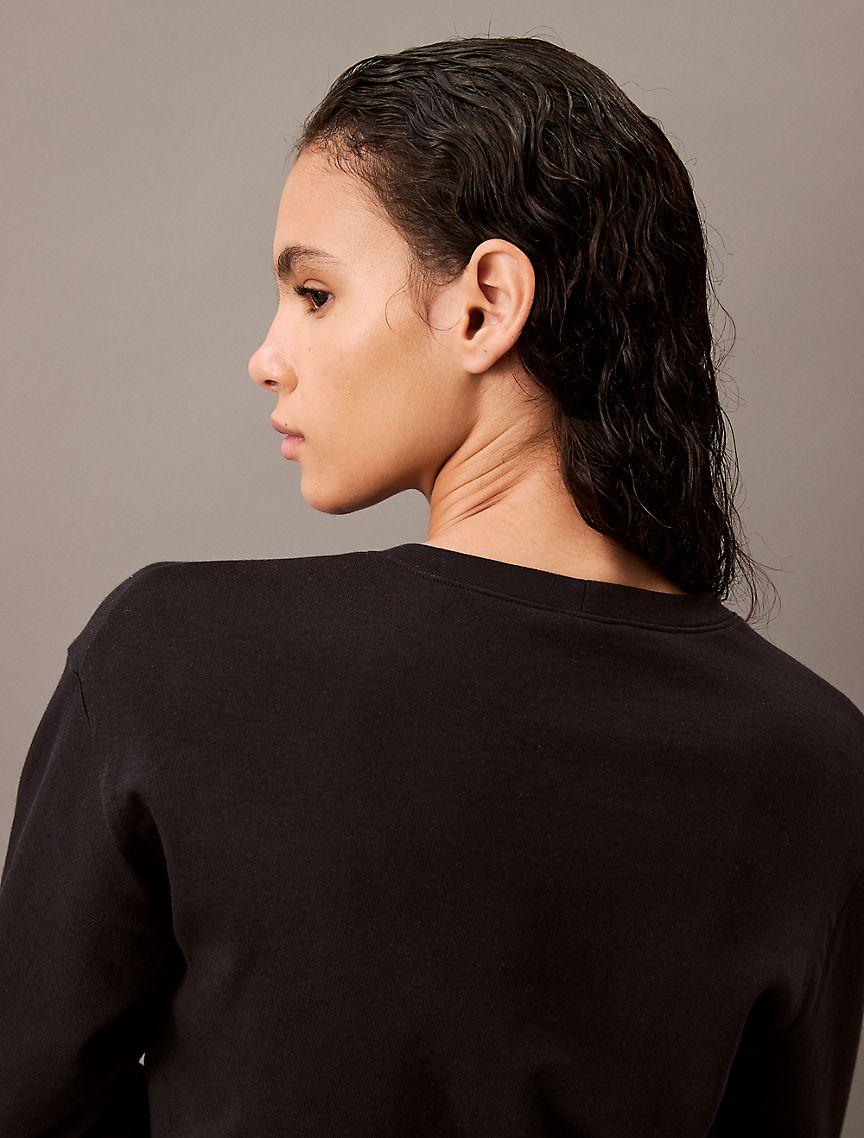 Terry Lounge Relaxed Crewneck Sweatshirt Product Image