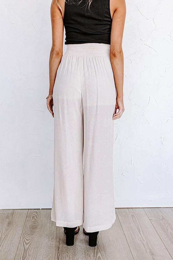Urban Wonders High Waist Pants In Birch Product Image