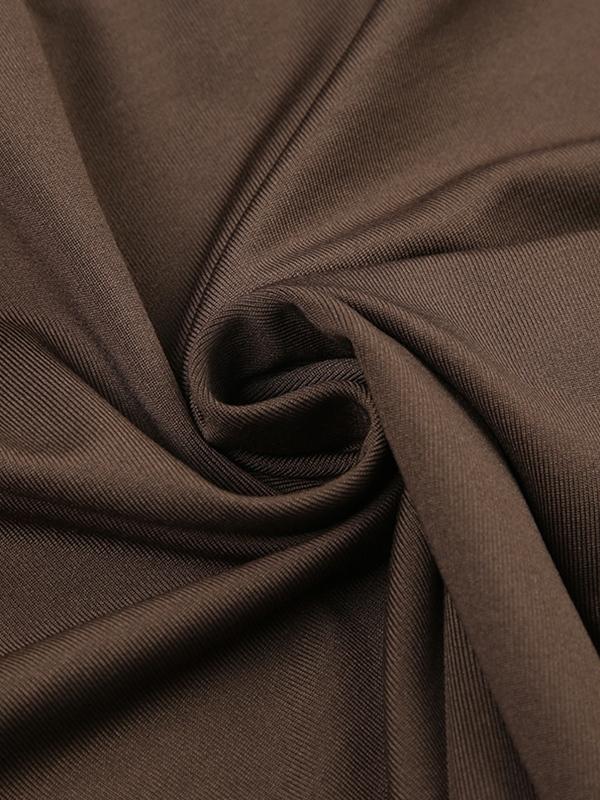 V Neck Bead Connected Backless Halter Vest Product Image