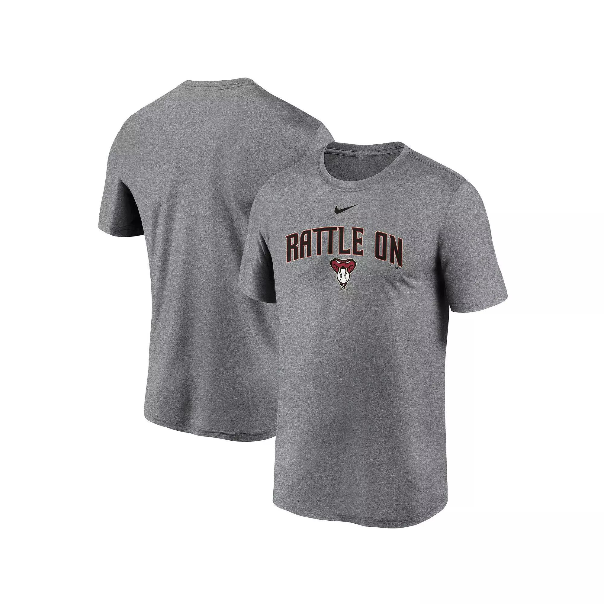 Men's Nike Gray Arizona Diamondbacks Local Font Legend T-Shirt,  Product Image