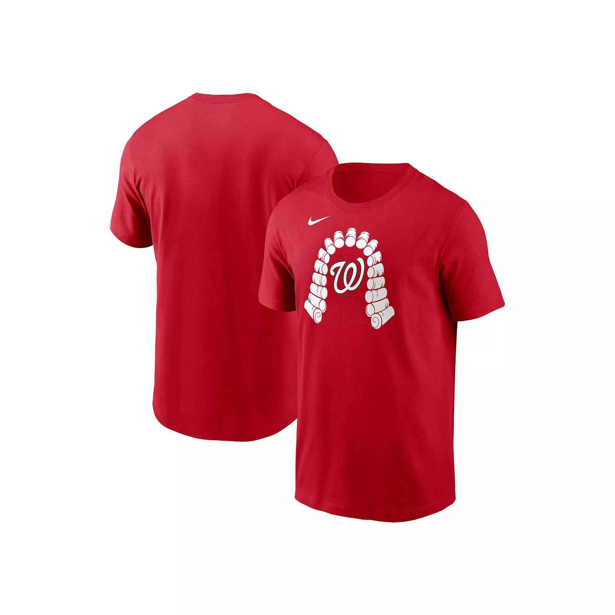 Men's Nike Red Washington Nationals Local Home Town T-Shirt,  Product Image