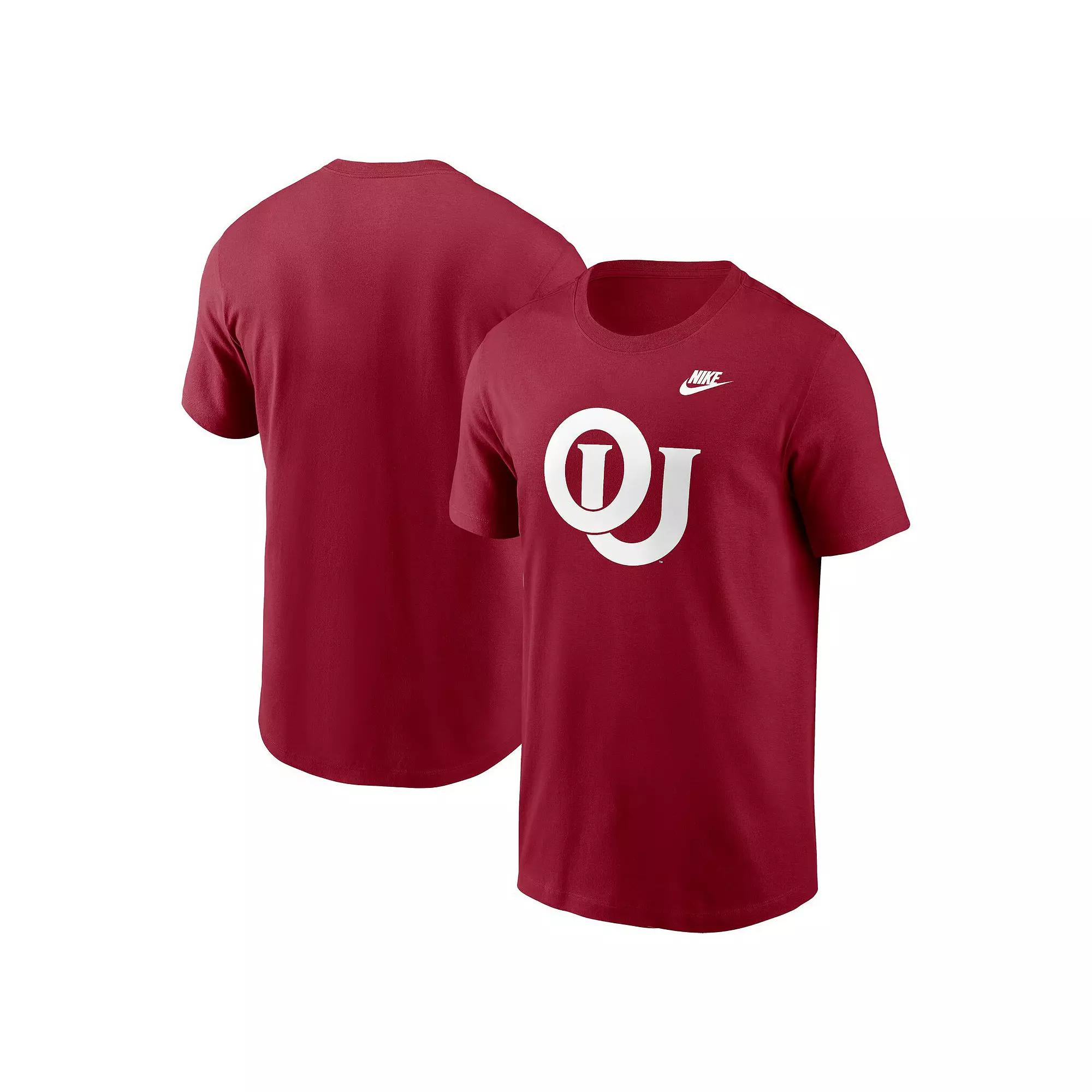 Men's Nike Crimson Oklahoma Sooners Legacy Alternate Logo T-Shirt,  Product Image