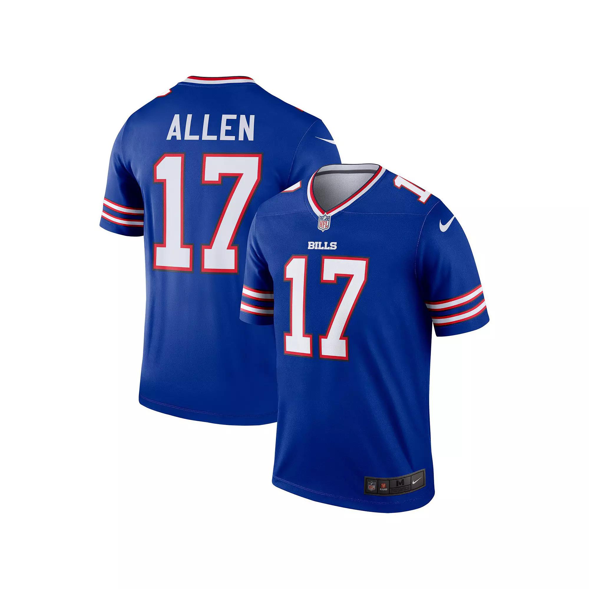 Men's Nike Josh Allen Royal Buffalo Bills Legend Jersey,  Product Image
