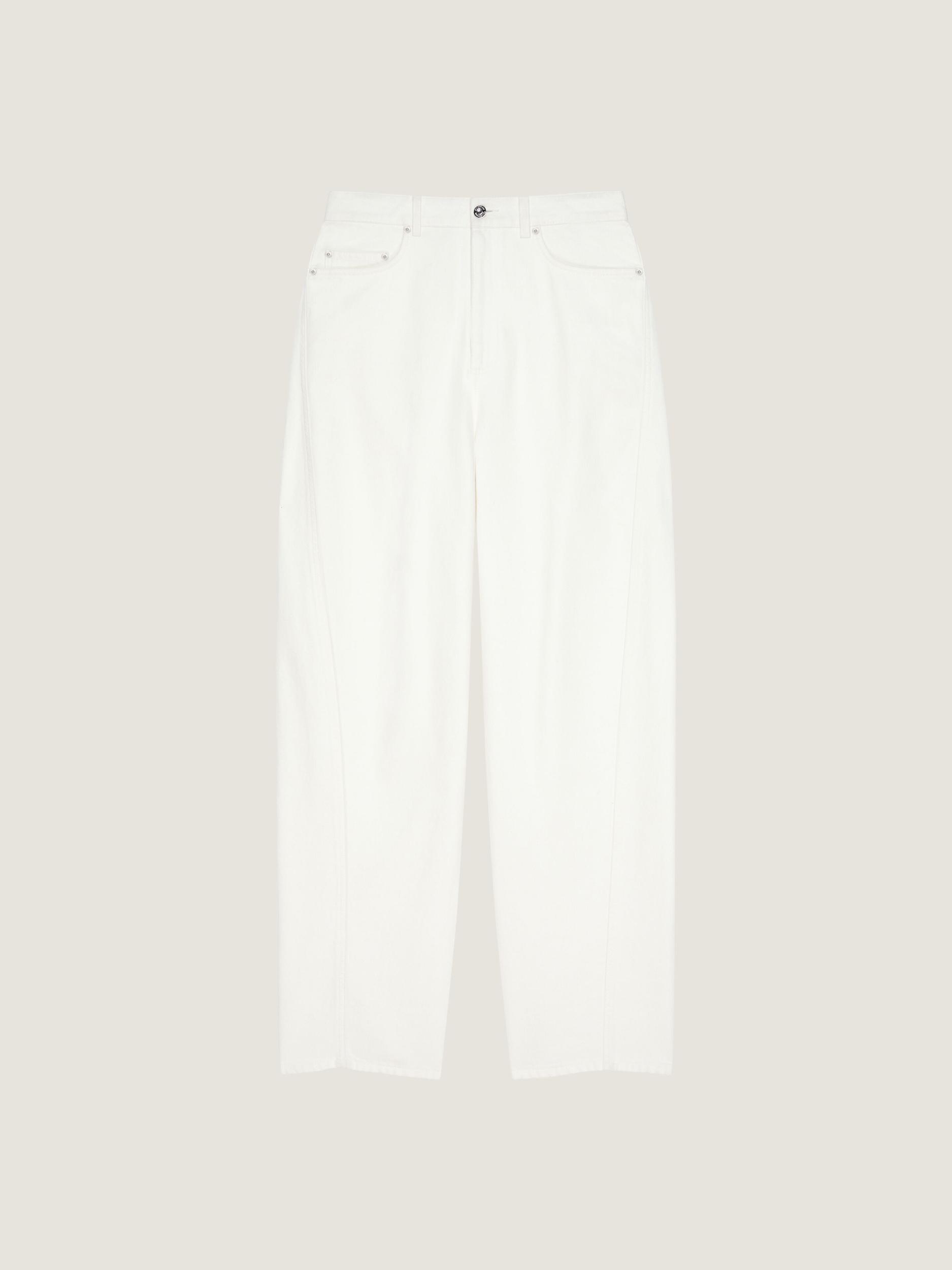 White Cocoon jeans Product Image