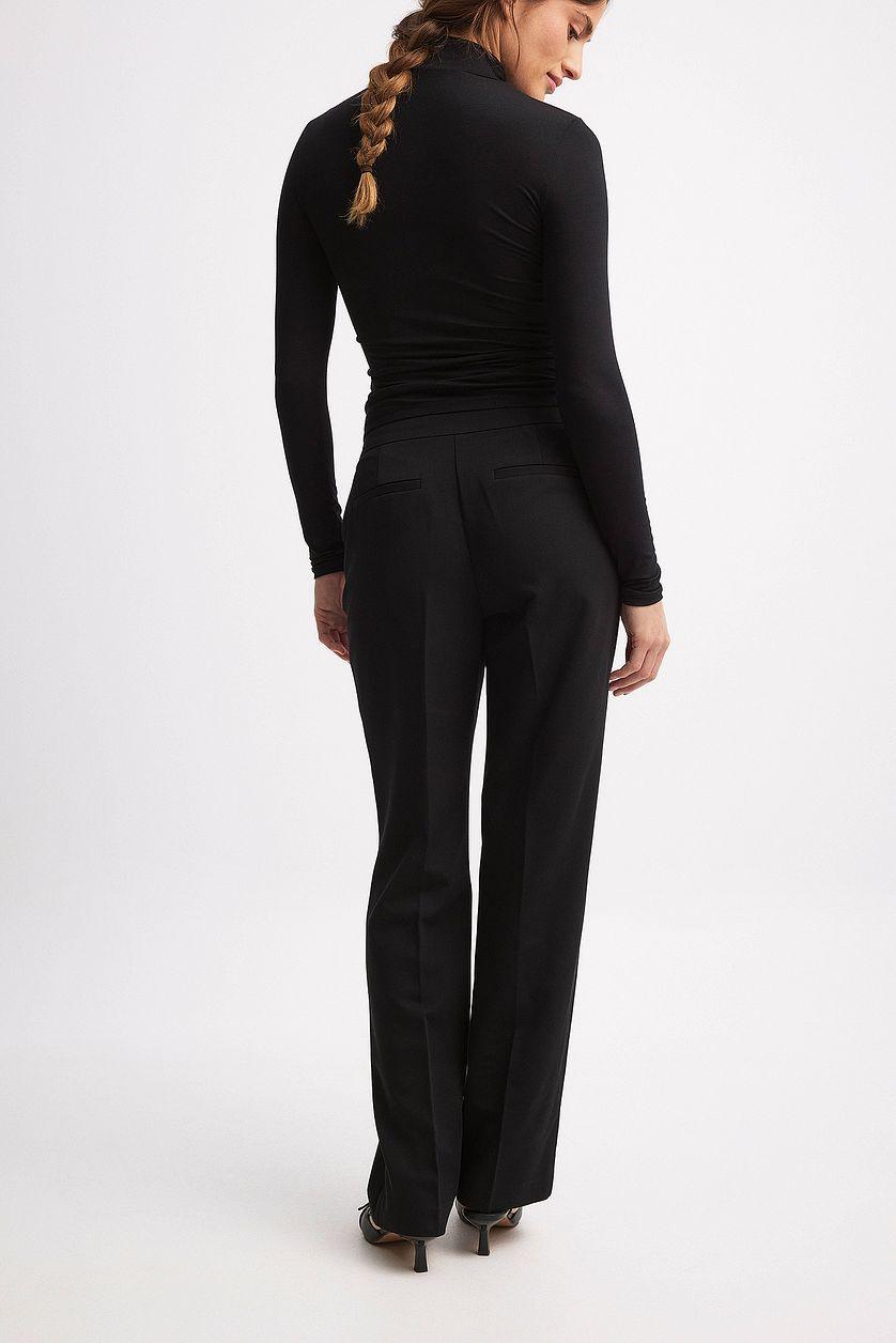 Low Waist Suit Pants Product Image
