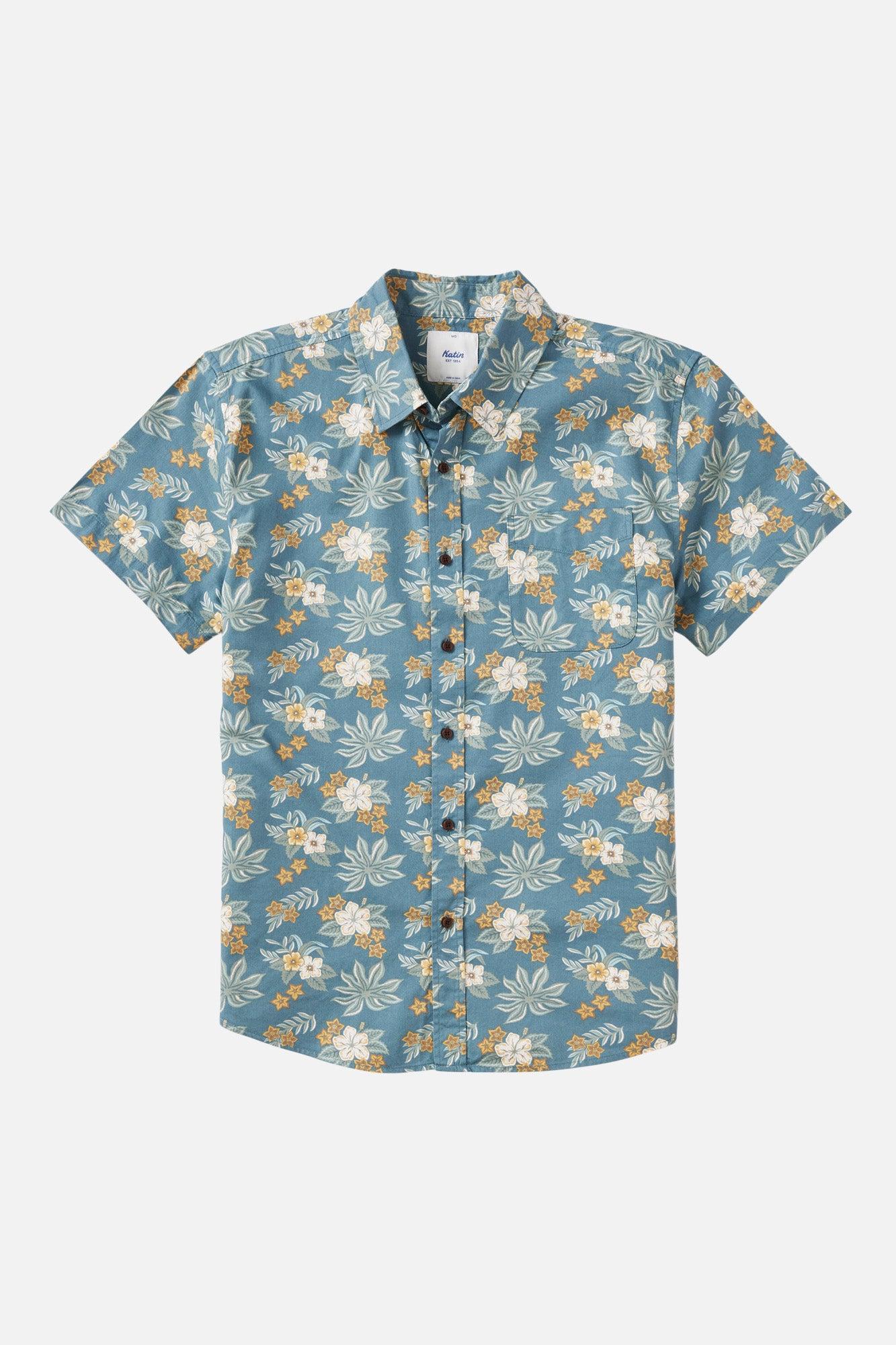 BOYS BENJI SHIRT - WASHED BLUE / S Product Image