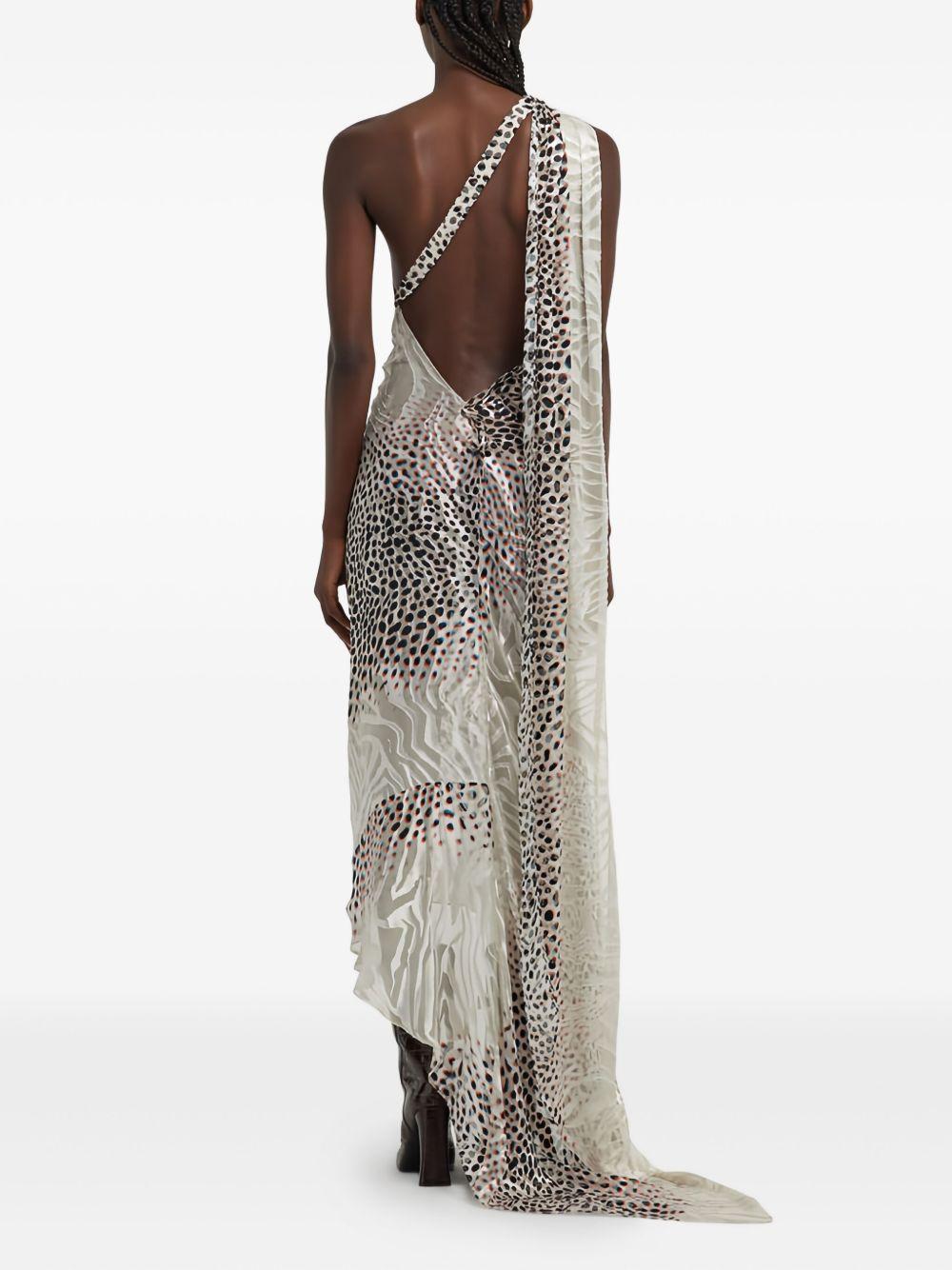 one-shoulder asymmetric dress Product Image