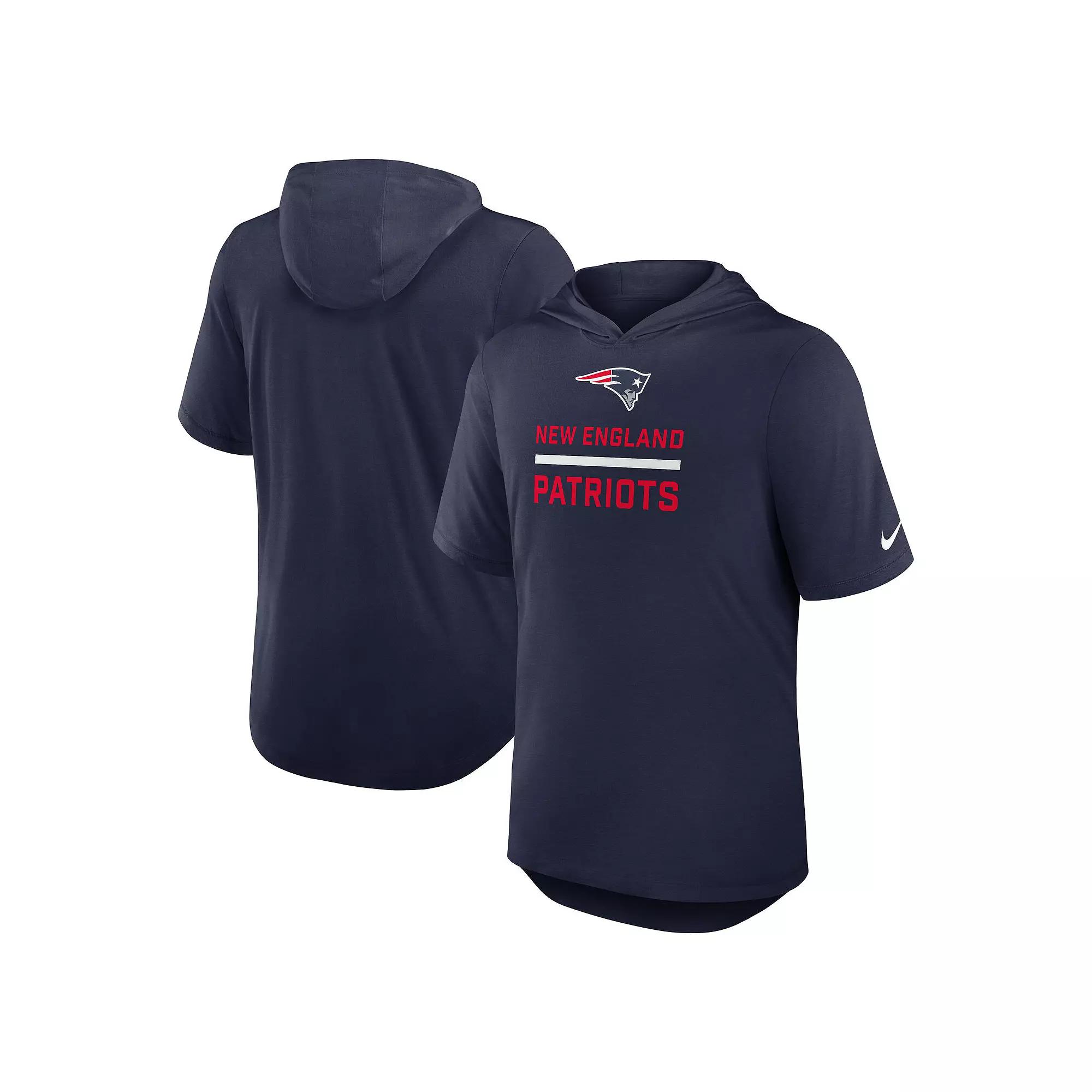 Men's Nike Red Tampa Bay Buccaneers Lockup Tri-Blend Hoodie T-Shirt,  Product Image