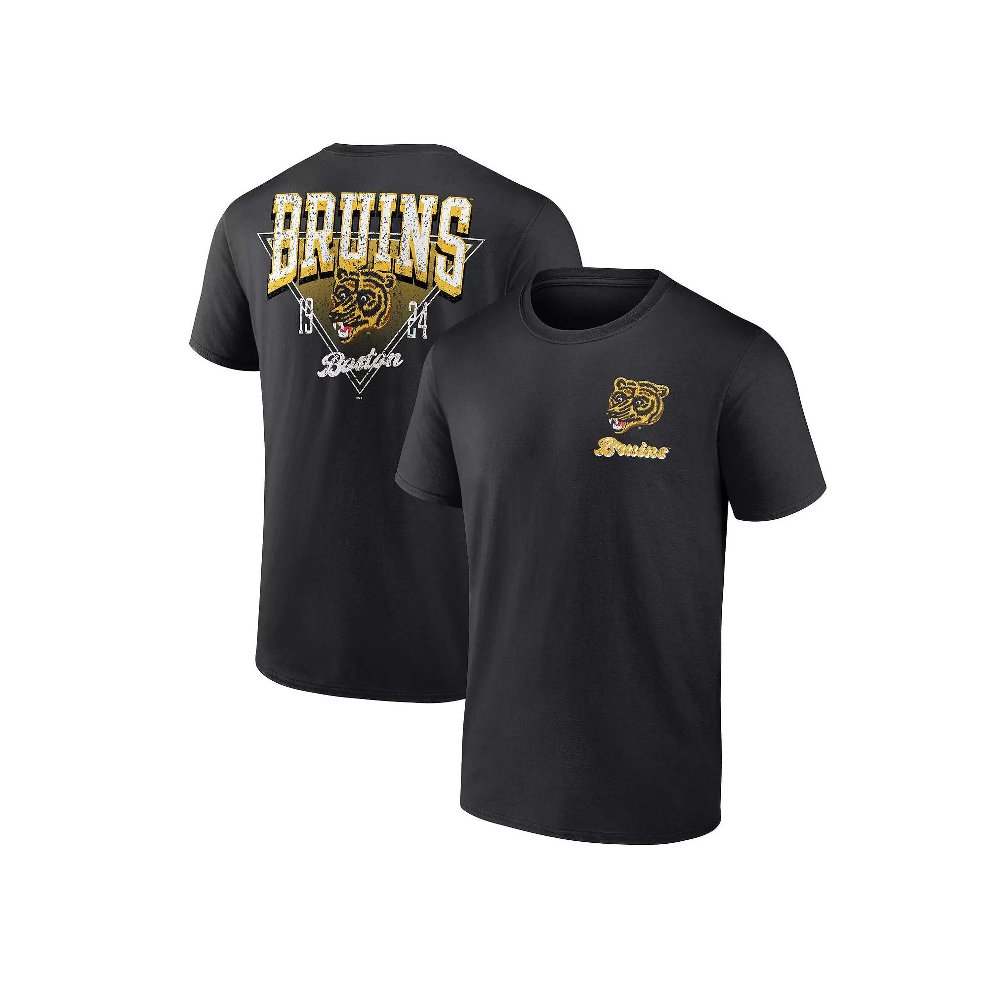 Men's Logo Athletic Black Boston Bruins Never Over T-Shirt,  Product Image