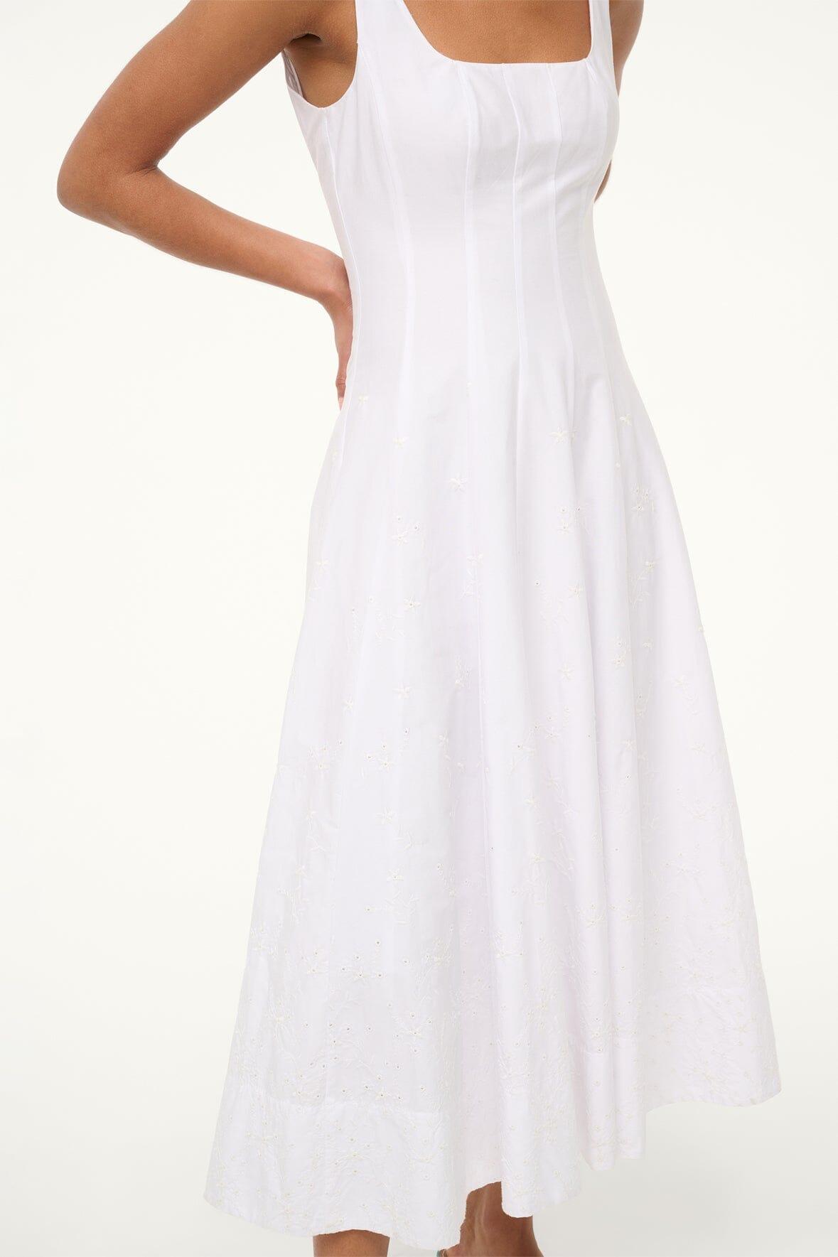 WELLS DRESS | WHITE EMBROIDERY Product Image