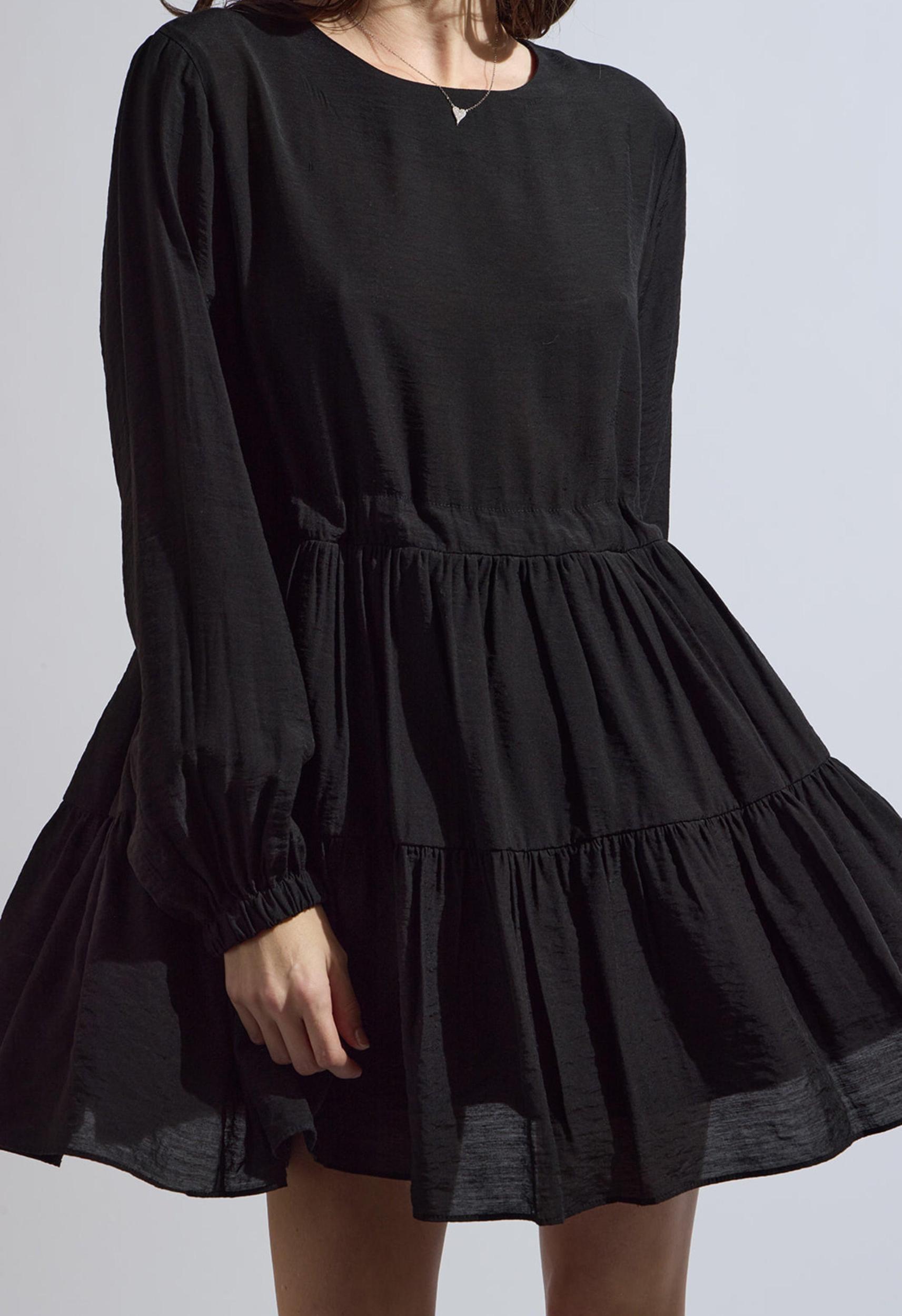 Charcoal Flow Dress Product Image