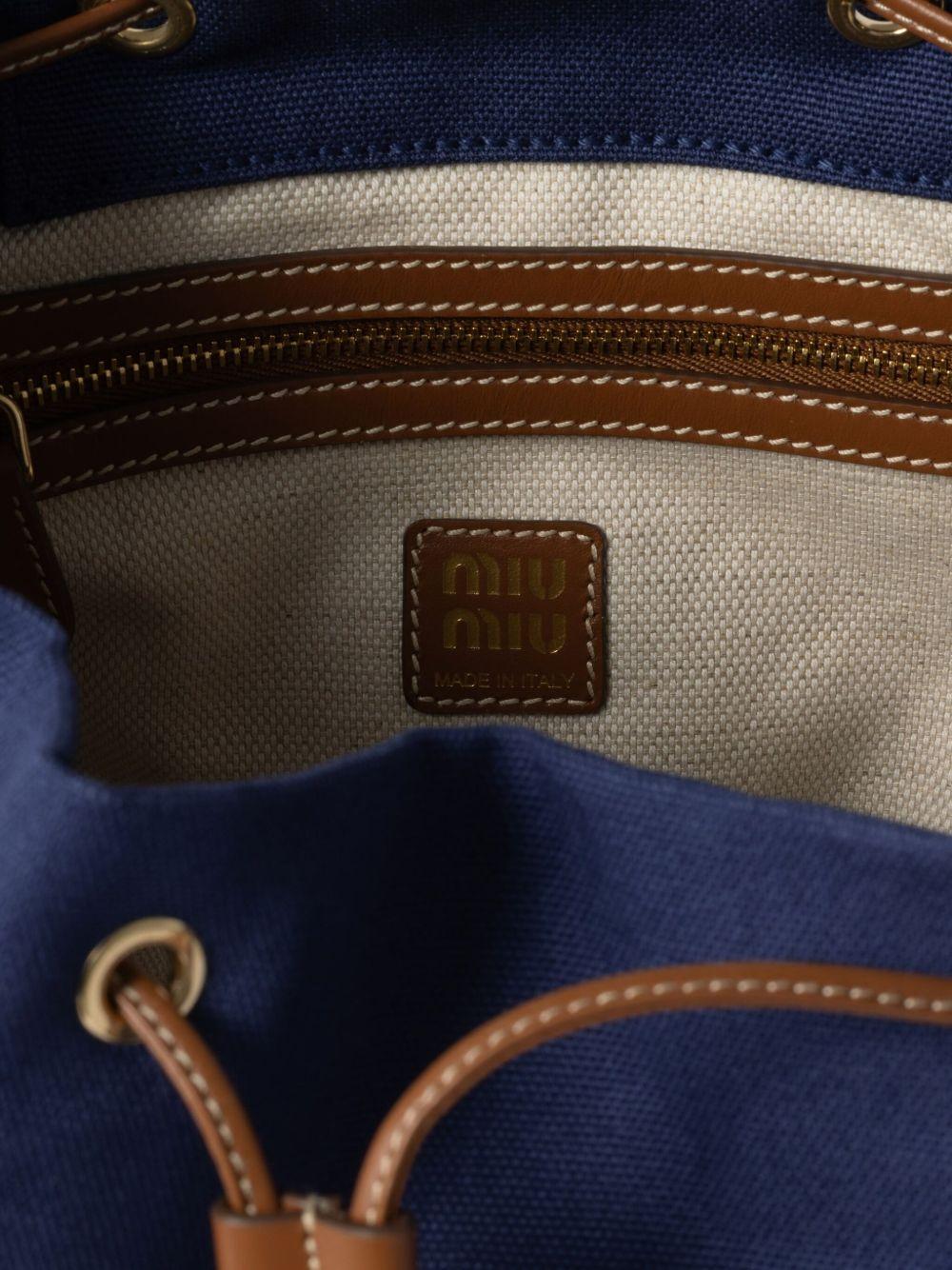 logo-lettering backpack Product Image