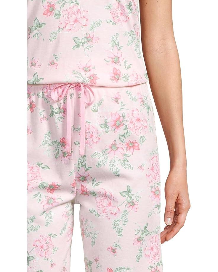 Women's Karen Neuburger Novelty Print Short Sleeve Bermuda Set Product Image