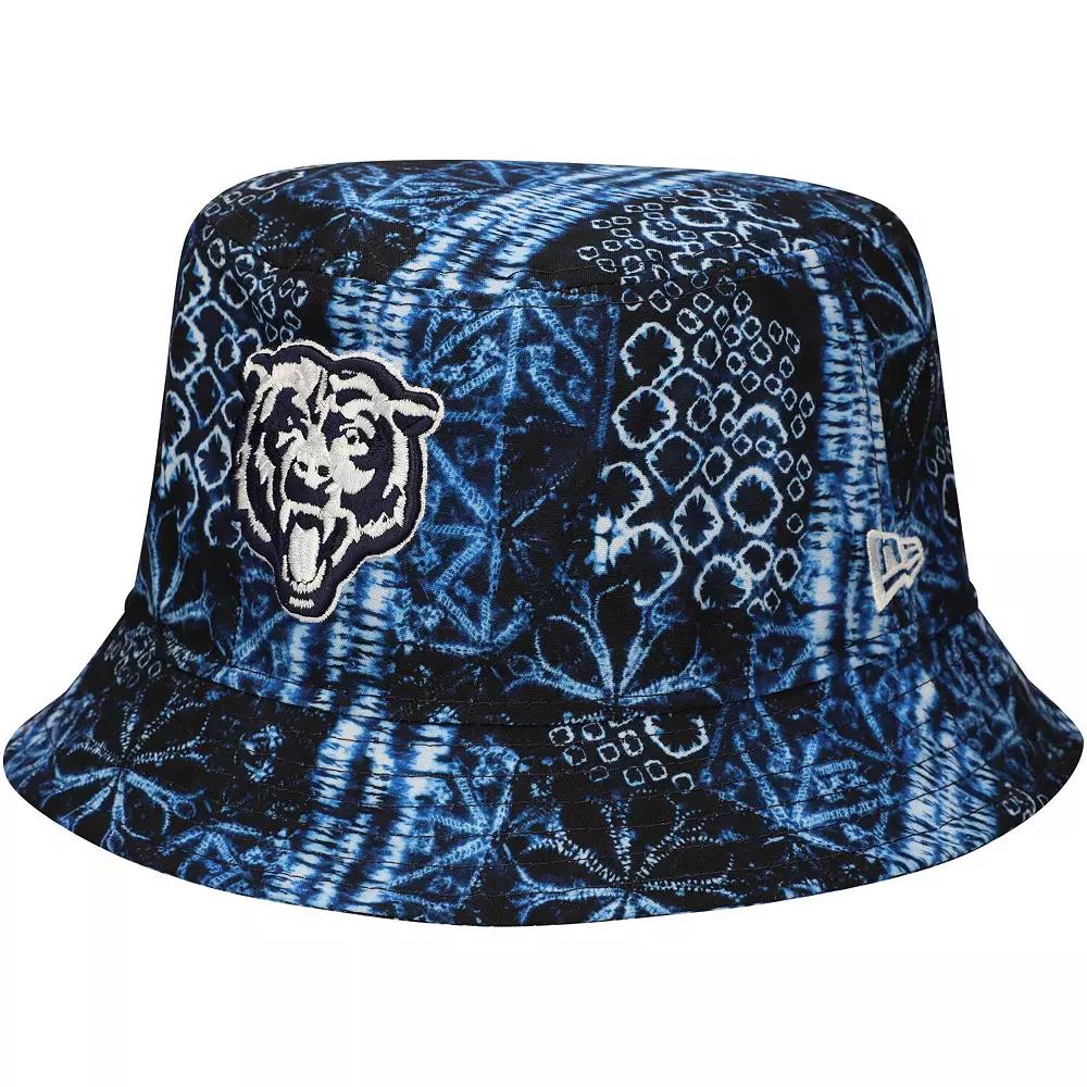 Men's New Era Navy Chicago Bears Shibori Bucket Hat,  Product Image