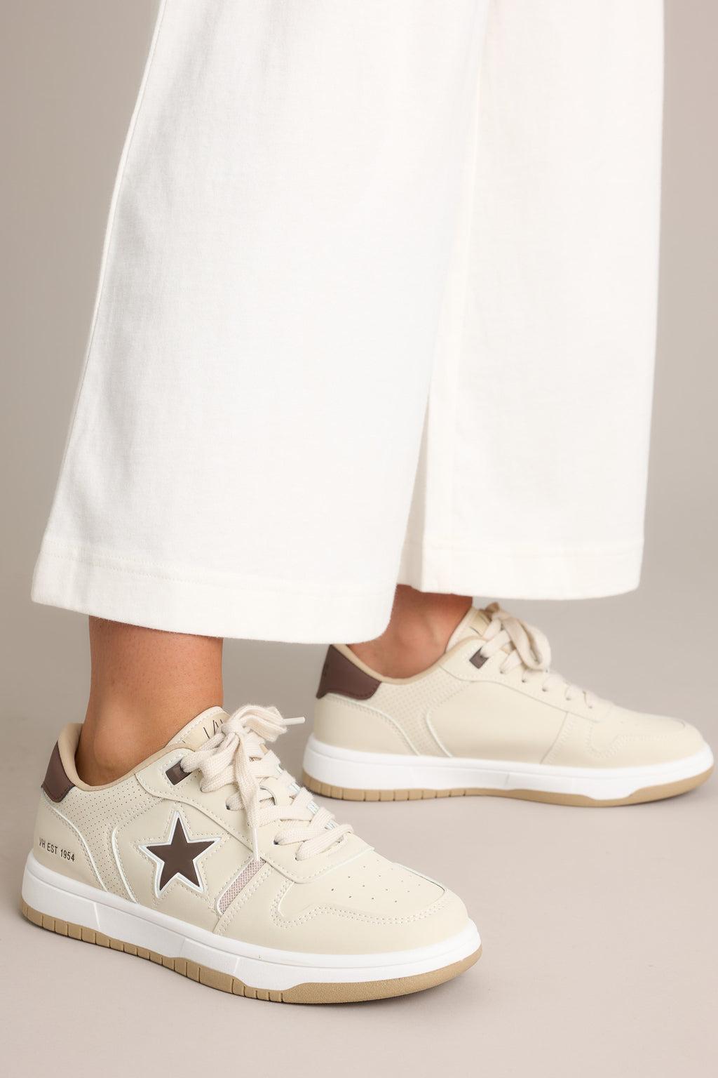 Vintage Havana Fresh Nude Chocolate Sneakers Product Image