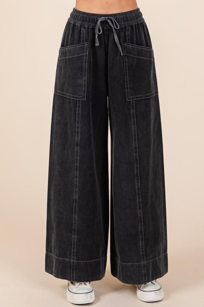 Mineral Washed Pants Product Image