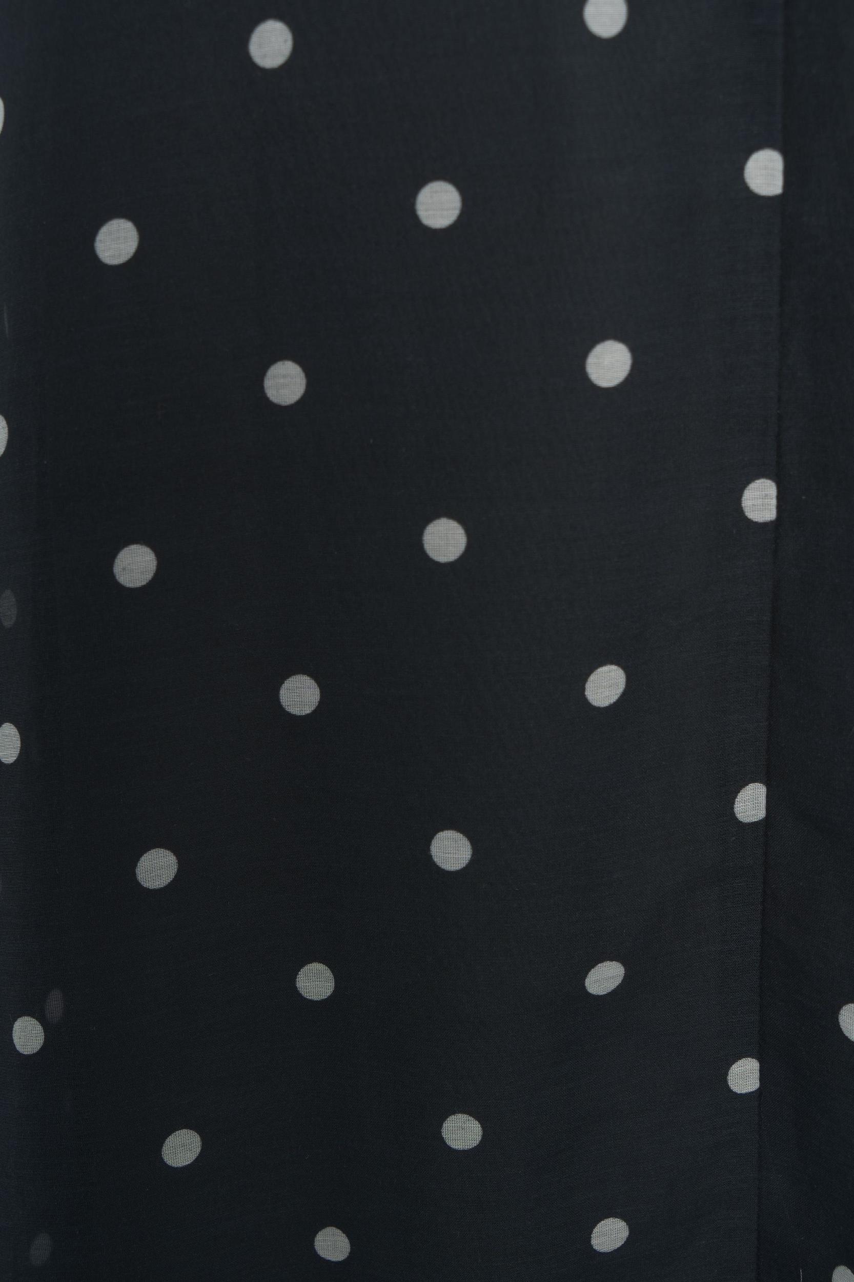 Maxi dress with polka dots Product Image
