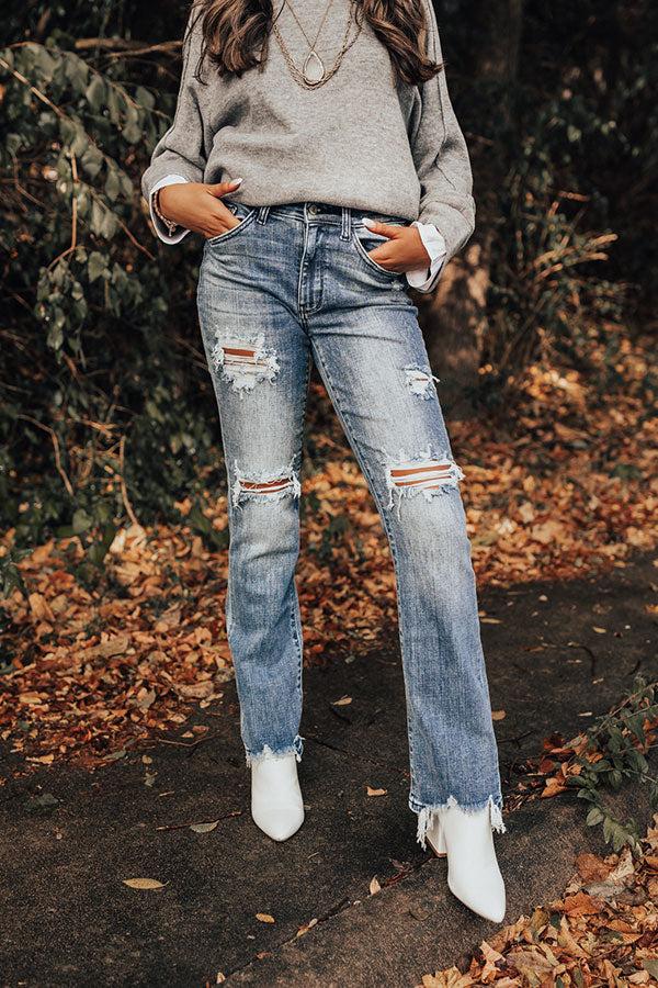 Judy Blue The Alexa Midrise Distressed Jean Product Image