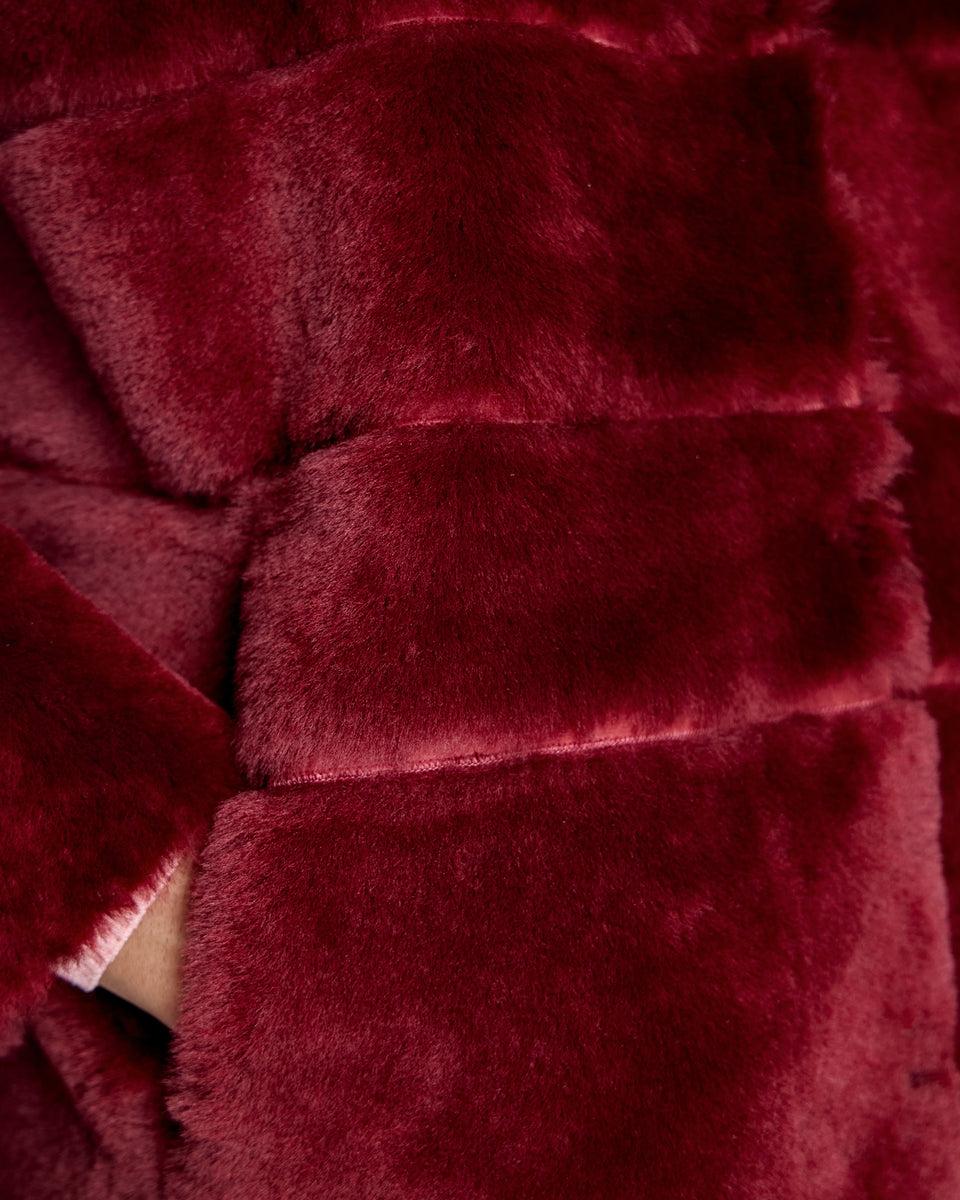 Maximilian Horizontal Shearling Jacket-Maximilian Product Image