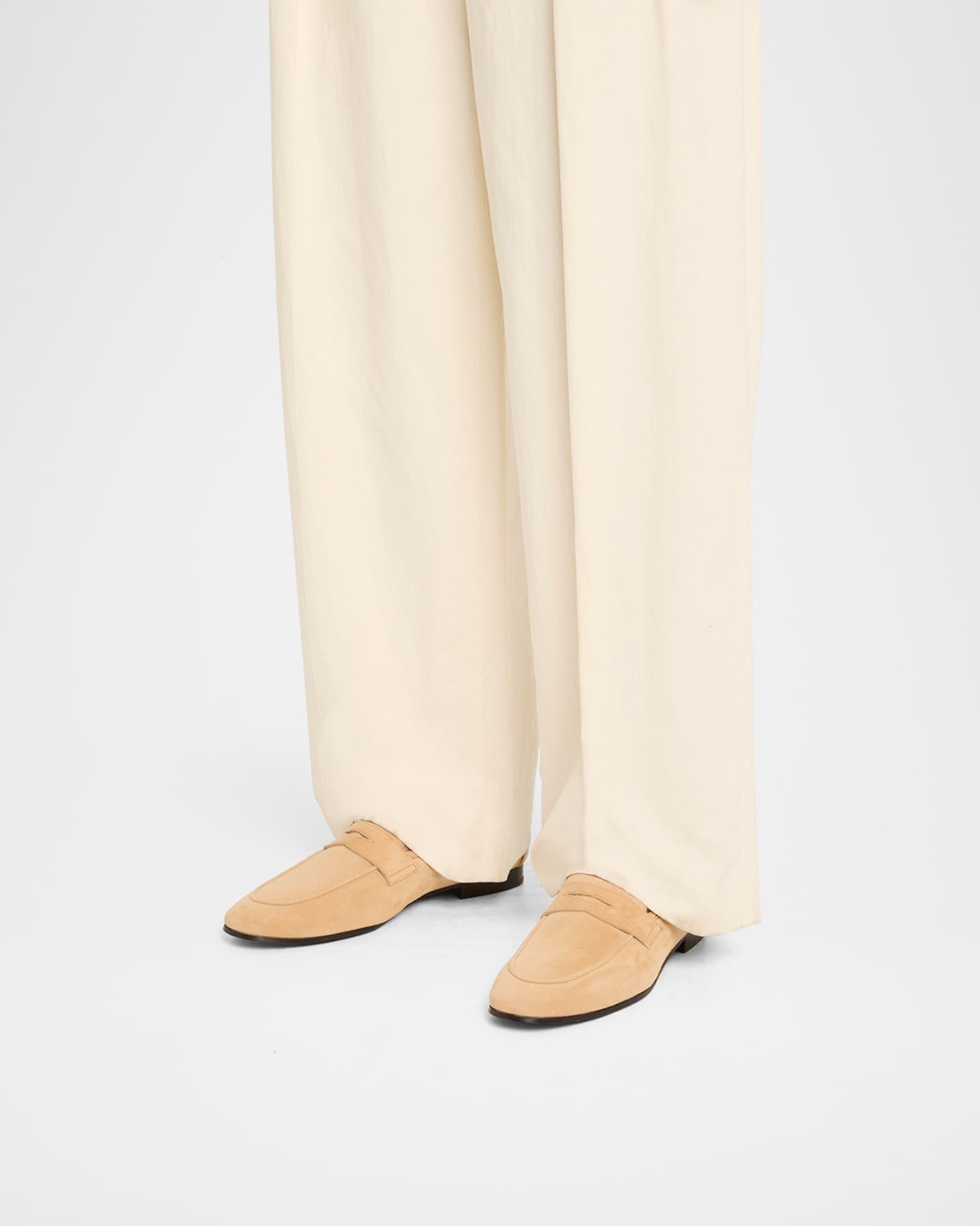 Flaneur Suede Penny Loafers Product Image