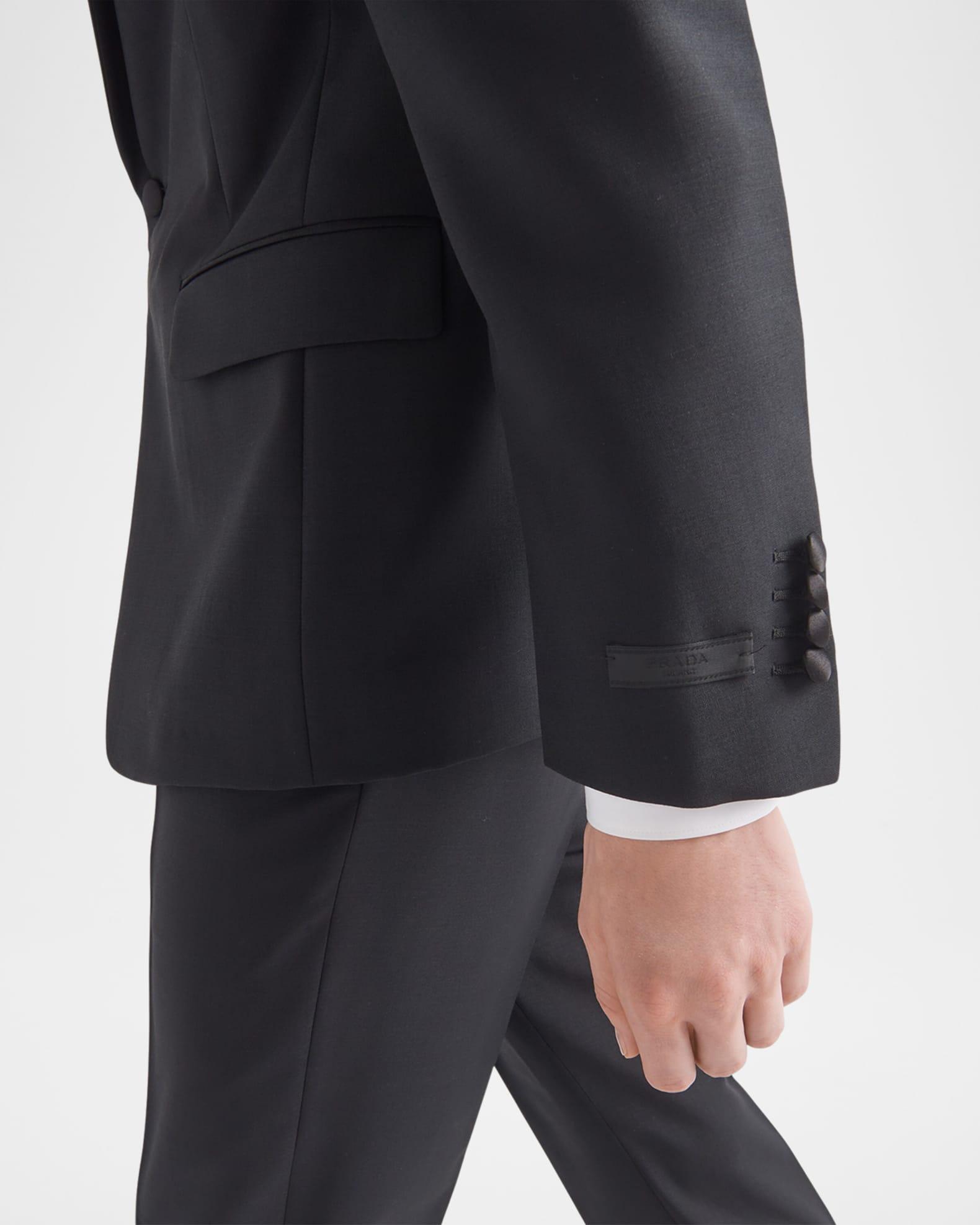 Men's Mohair-Blend Smoking Tuxedo Product Image