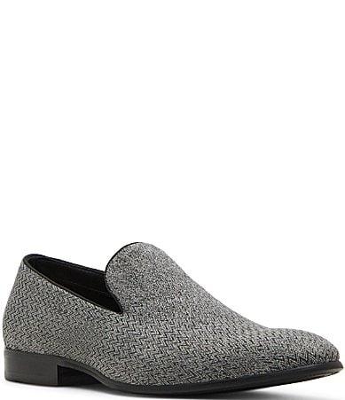 Steve Madden Mens Jarontey Textile Slip On Dress Loafers Product Image