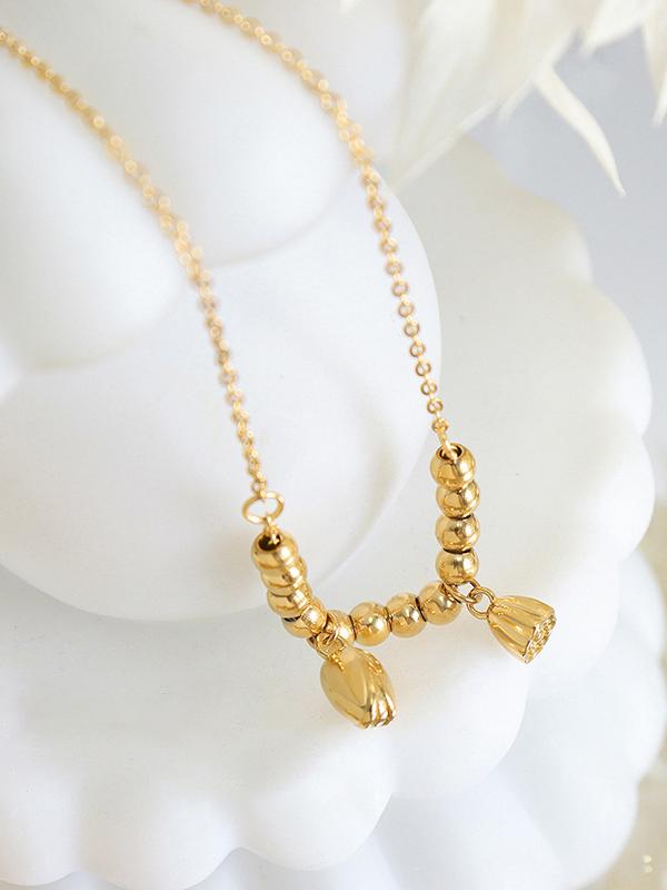 Chains Solid Color Anklet Product Image