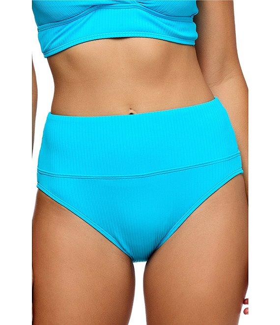 Next by Athena Rib Harmony High Waist Swim Bottom Product Image