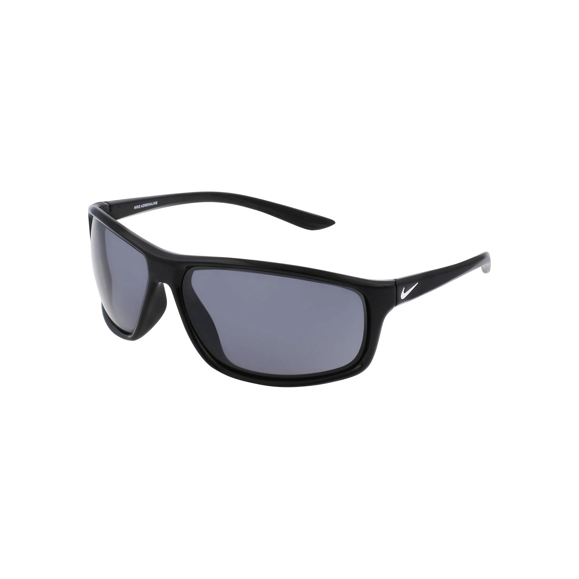 Men's Nike Adrenaline 66mm Sunglasses, Black Gray Product Image