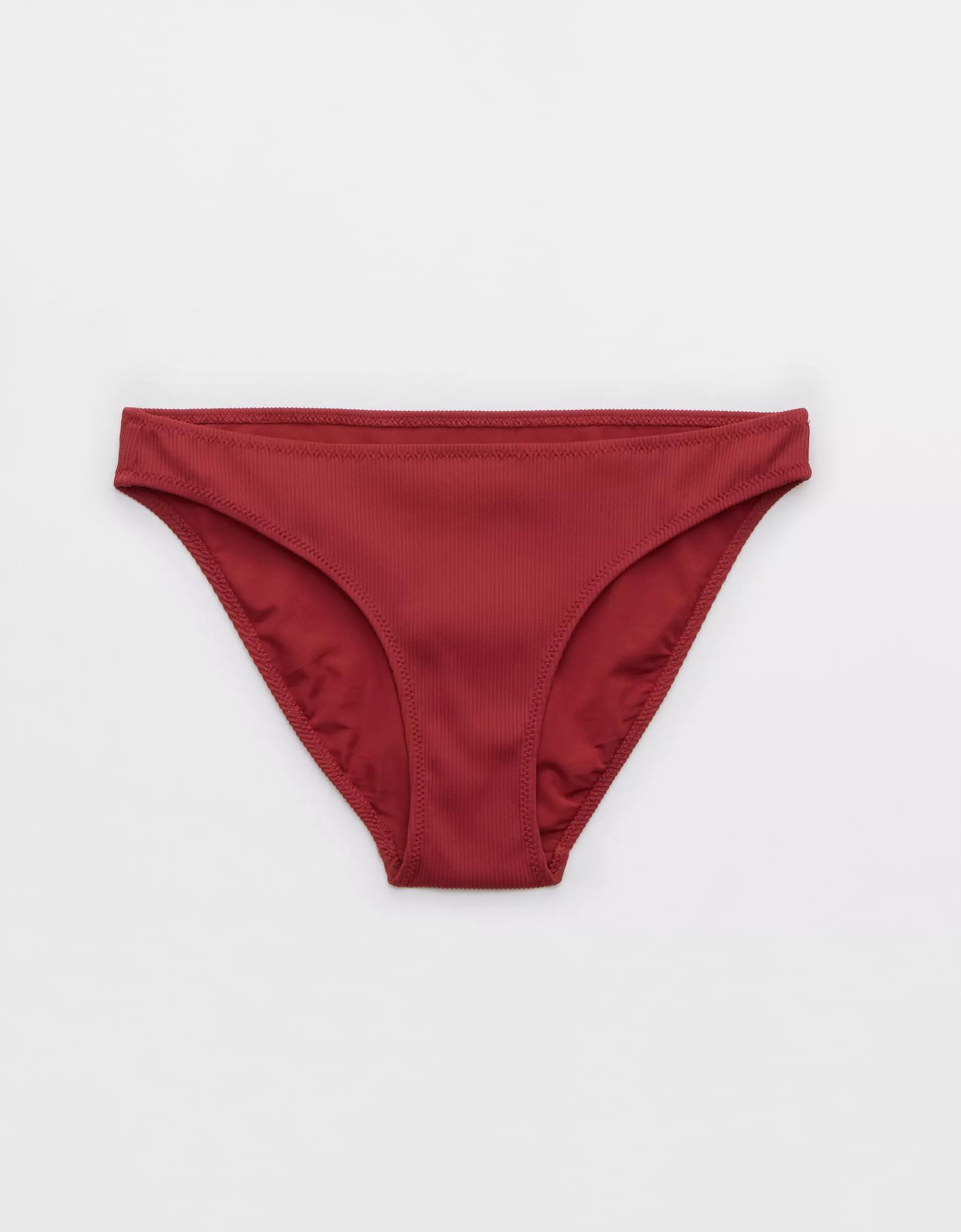 Aerie Ribbed Classic Bikini Bottom Product Image