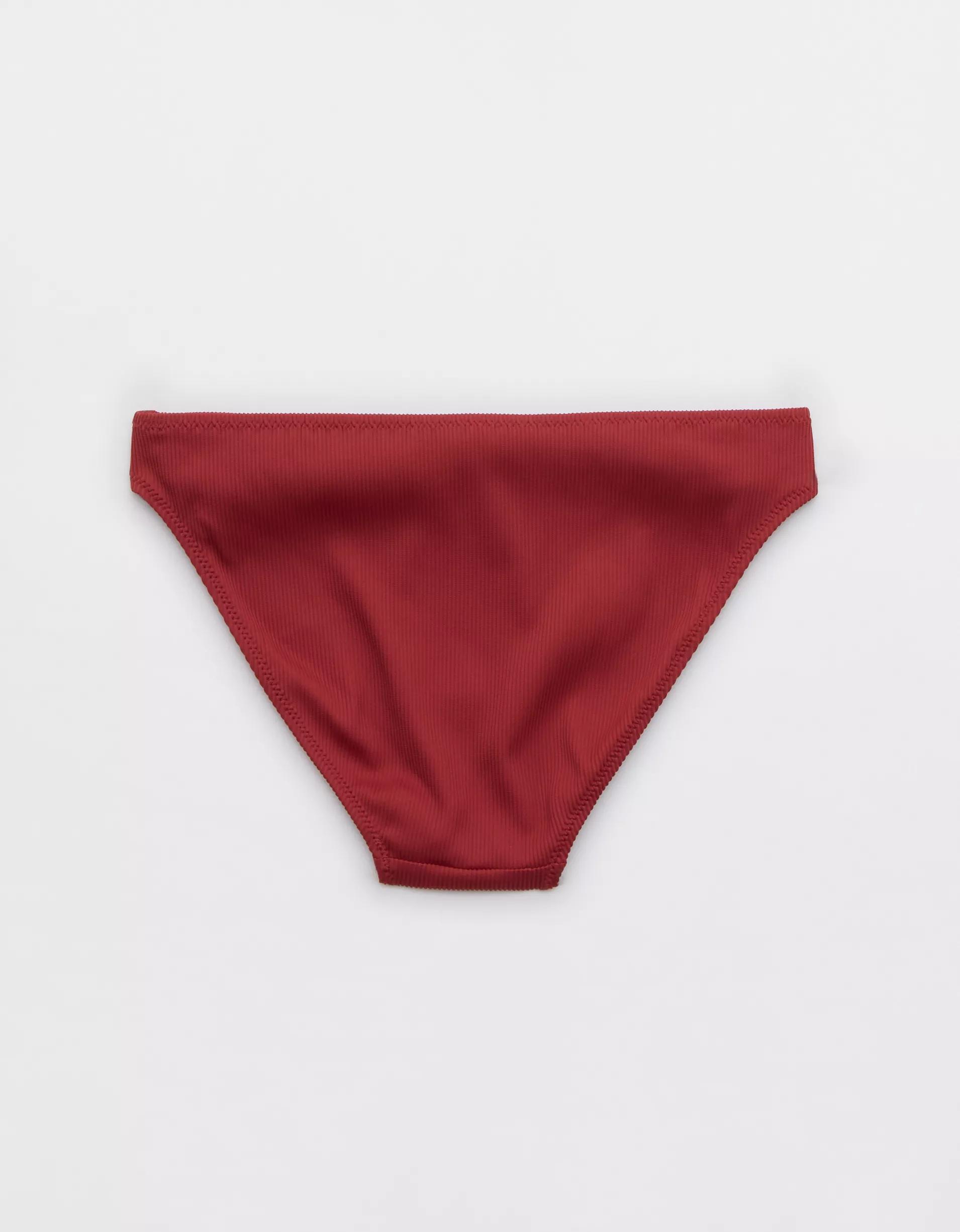 Aerie Ribbed Classic Bikini Bottom Product Image