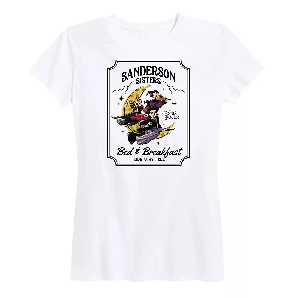 Disney's Hocus Pocus Women's Sanderson Sign Graphic Tee, Girl's,  Product Image
