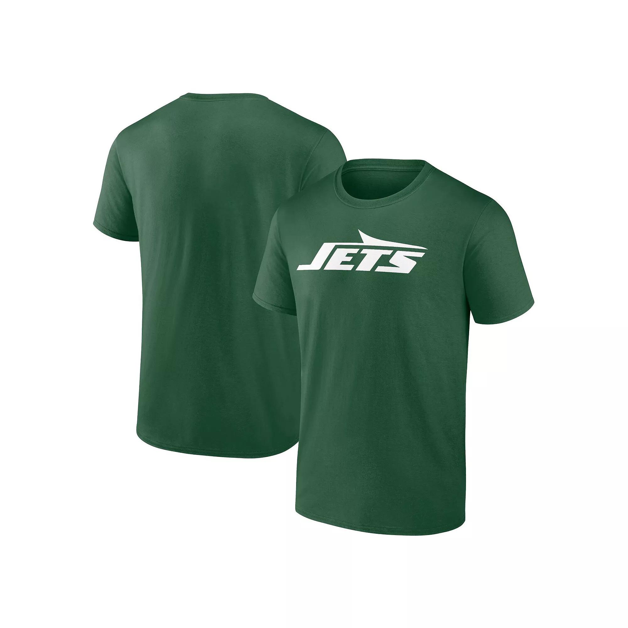 Men's Fanatics  Green New York Jets Primary Logo T-Shirt, Size: Small Product Image
