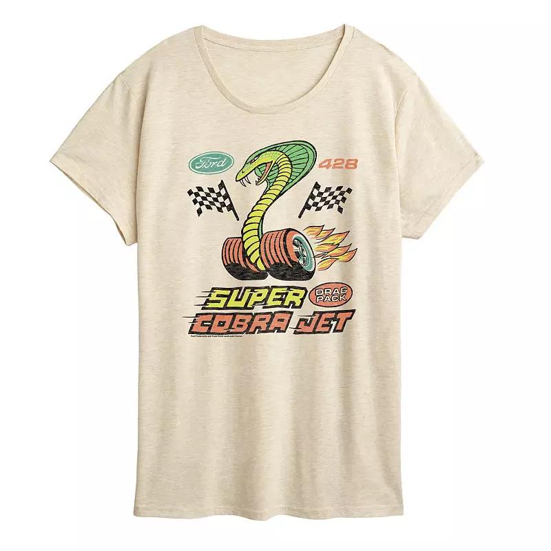 Womens Ford Super Cobra Jet Graphic Tee Product Image