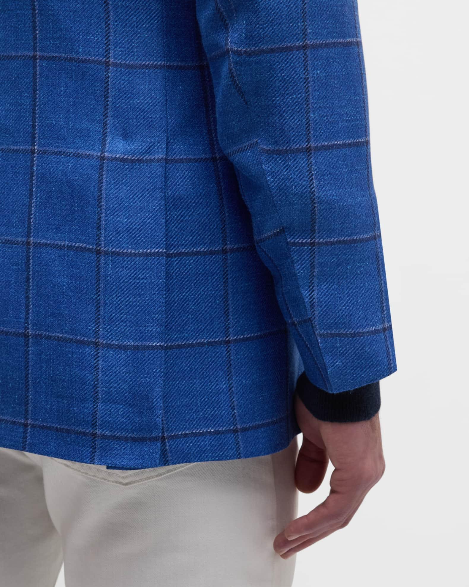 Men's Windowpane Cashmere-Blend Sport Coat Product Image