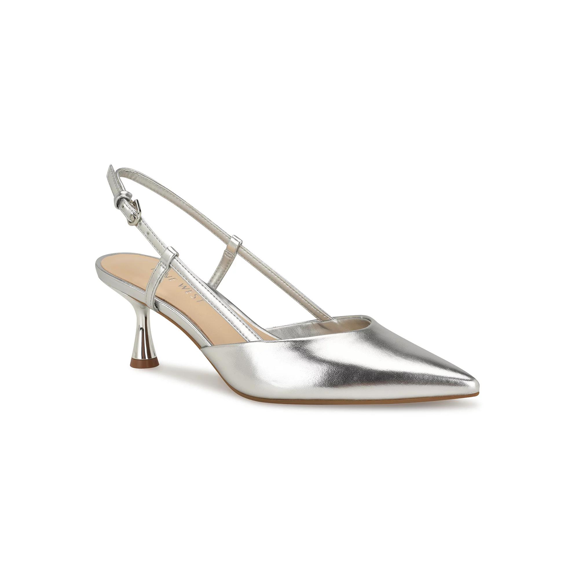 Nine West Rowen Womens Slingback Dress Pumps Product Image