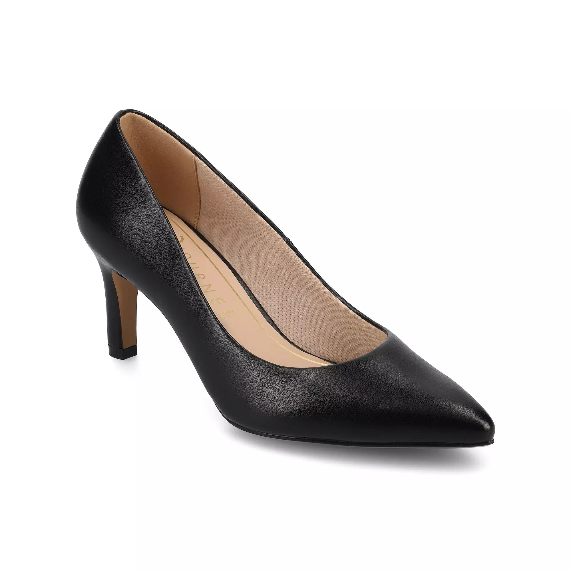 Journee Scylee Slip-On Stiletto Pointed-Toe High Heel Shoes, Women's,  Product Image