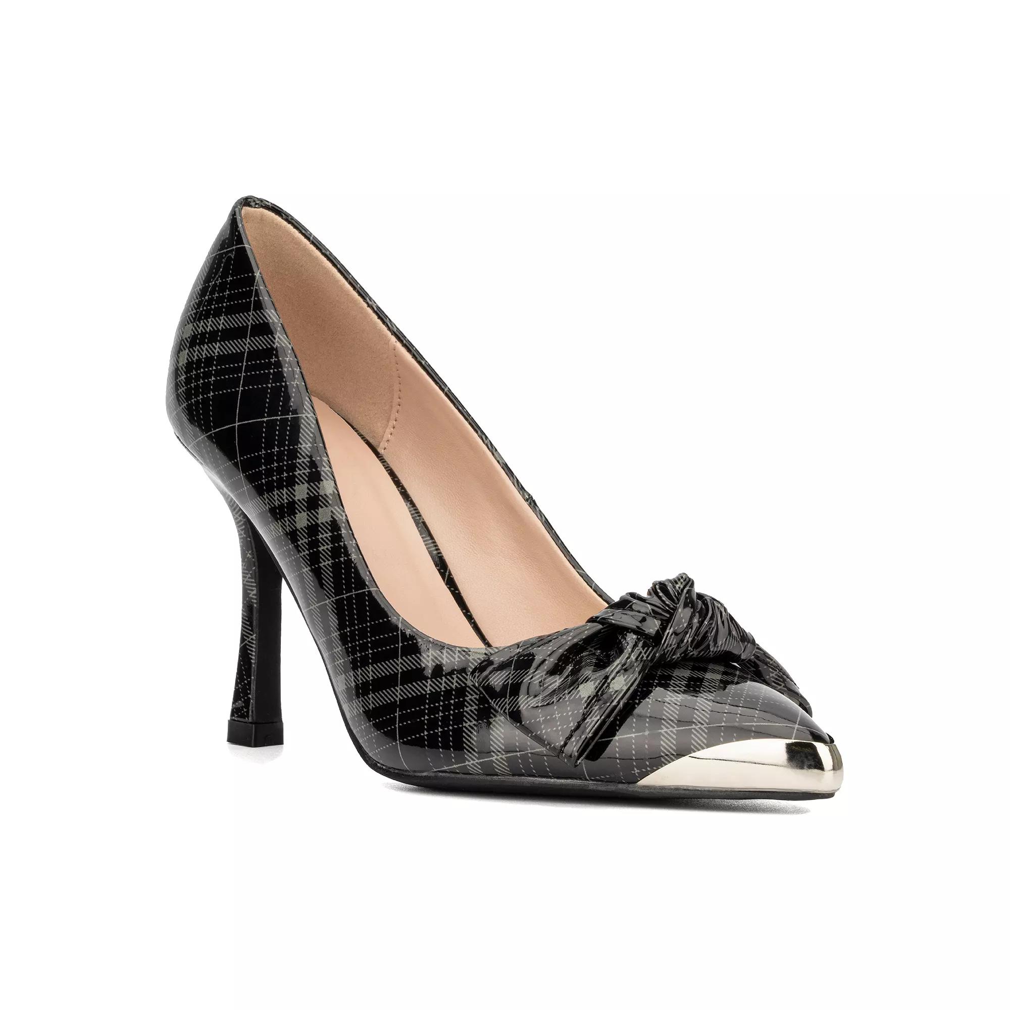 New York & Company Wendy Women's Heels, Size: 7.5, Gray Product Image