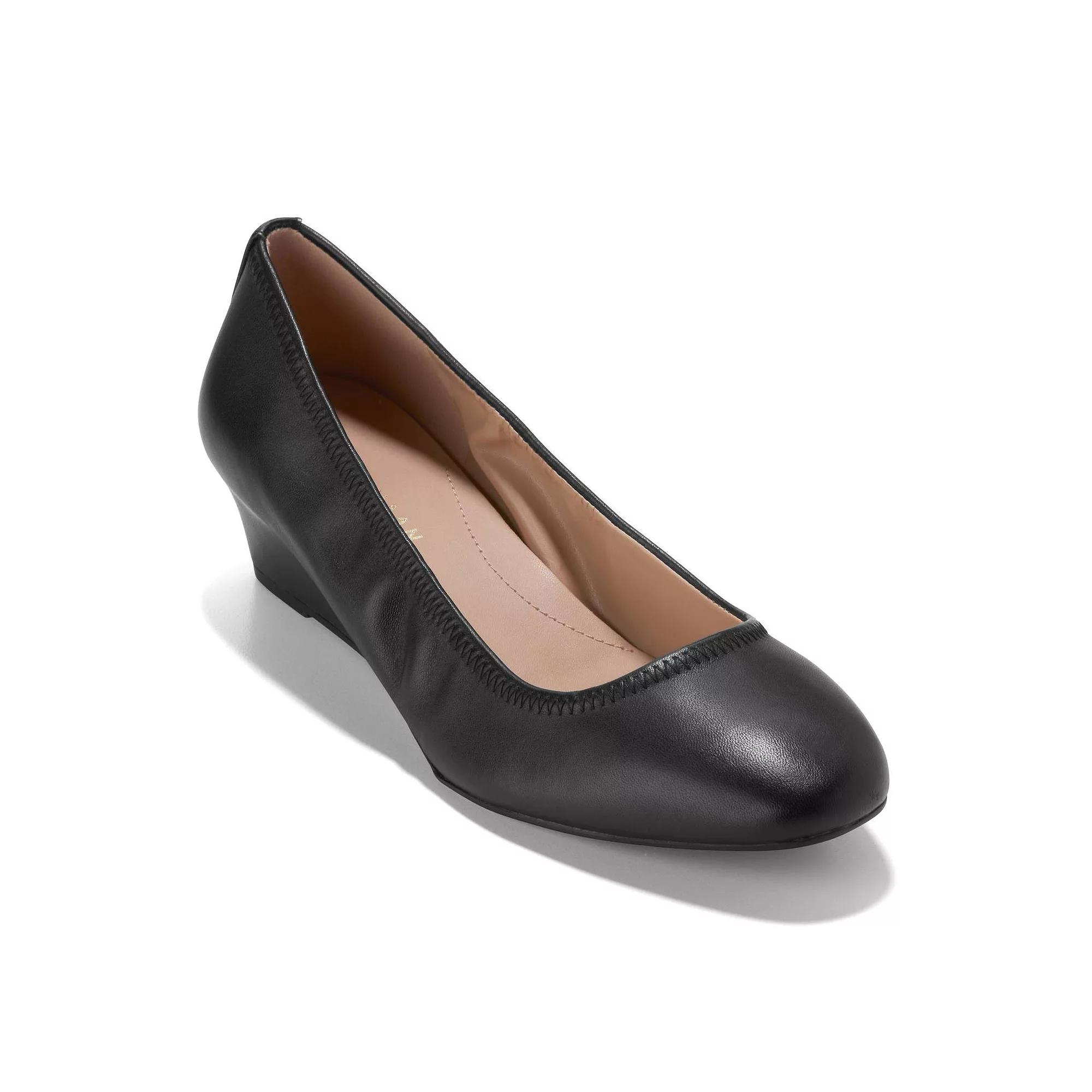 Cole Haan Marta Women's Wedge Heels, Size: 5.5, Black Product Image