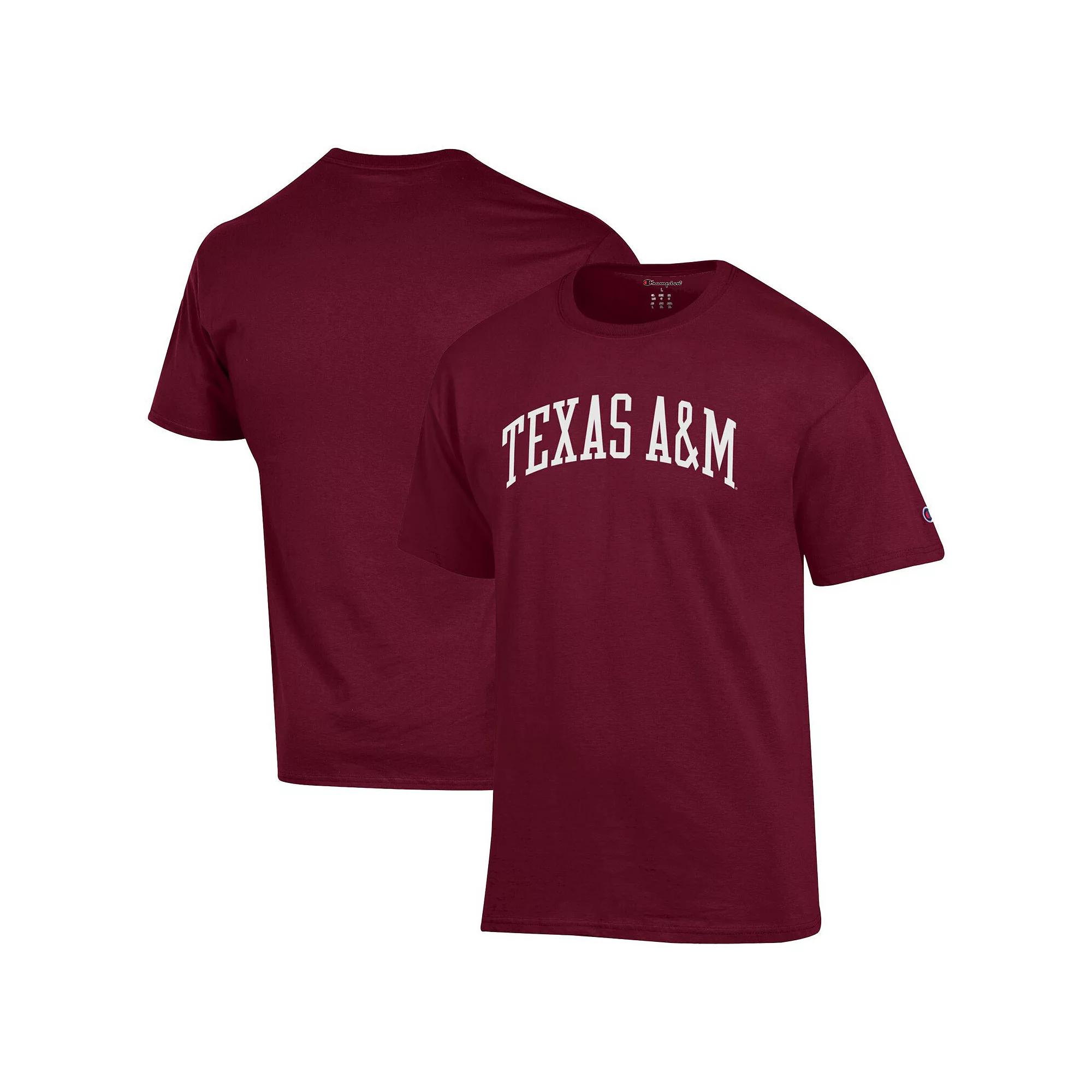 Men's Champion  Red Wisconsin Badgers Basic Arch T-Shirt, Size: 2XL Product Image