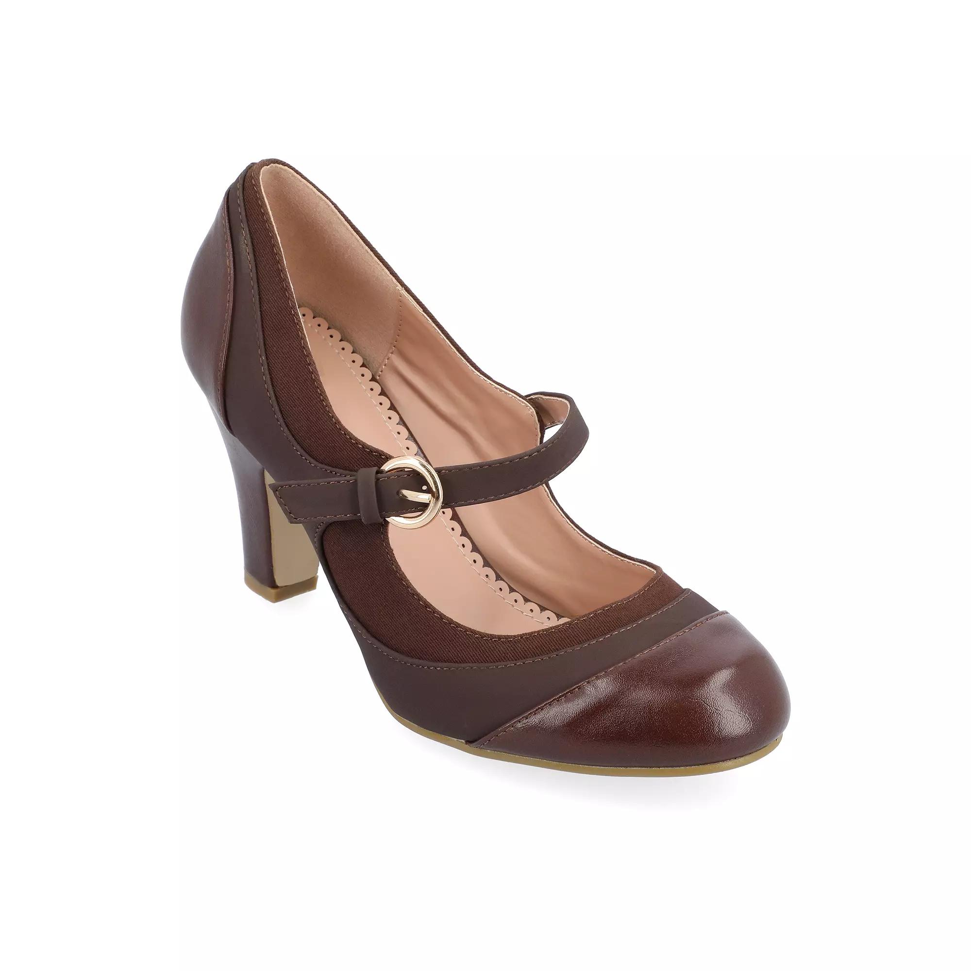 Journee Siri Women's Mary Jane Heels,  Product Image