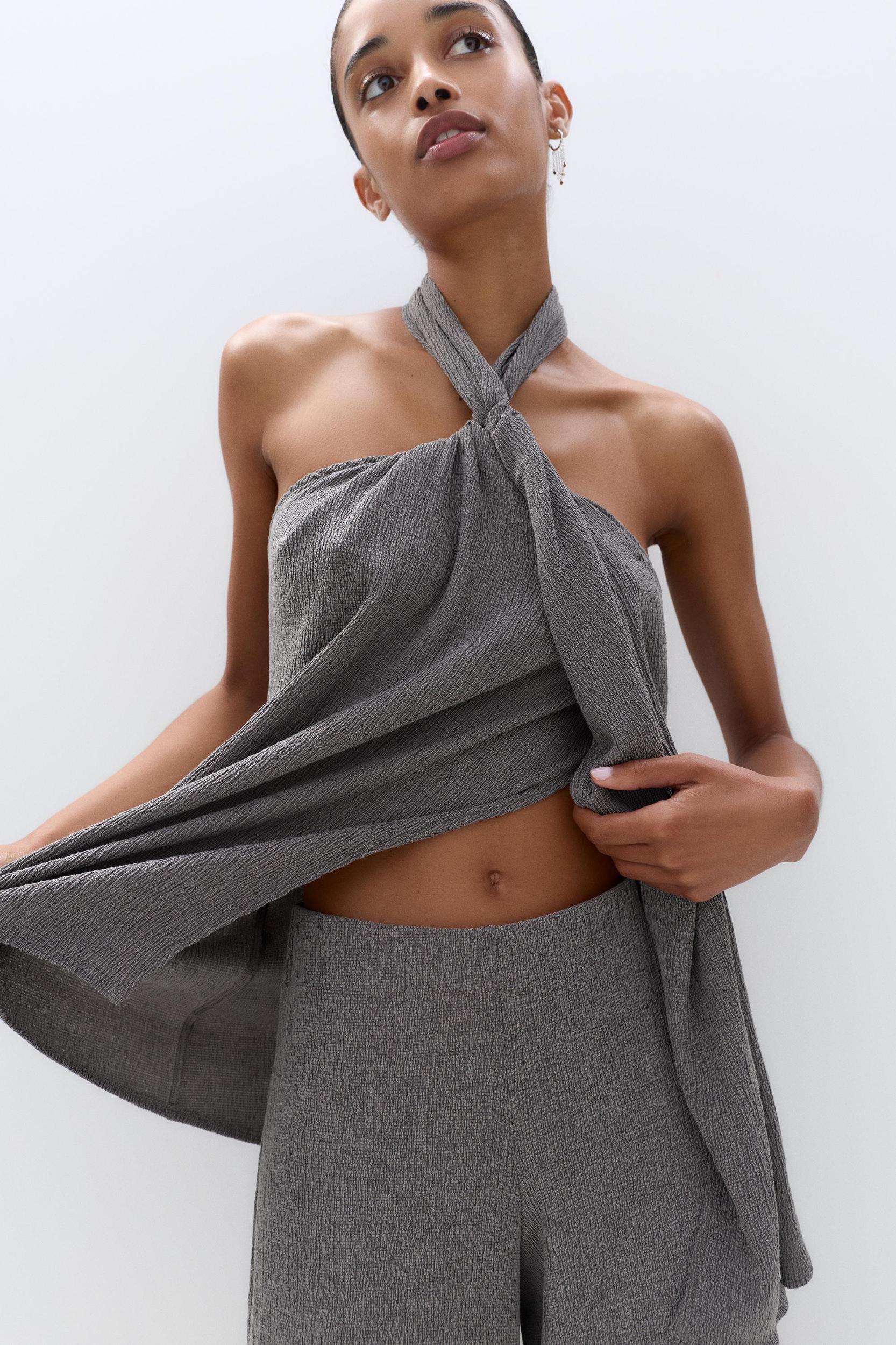 Crochet racer top Product Image