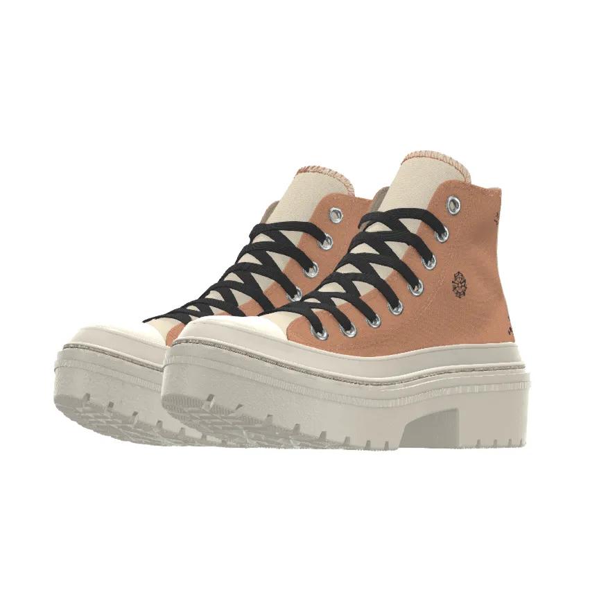 Custom Chuck Taylor All Star Lugged Heel Platform By You Product Image