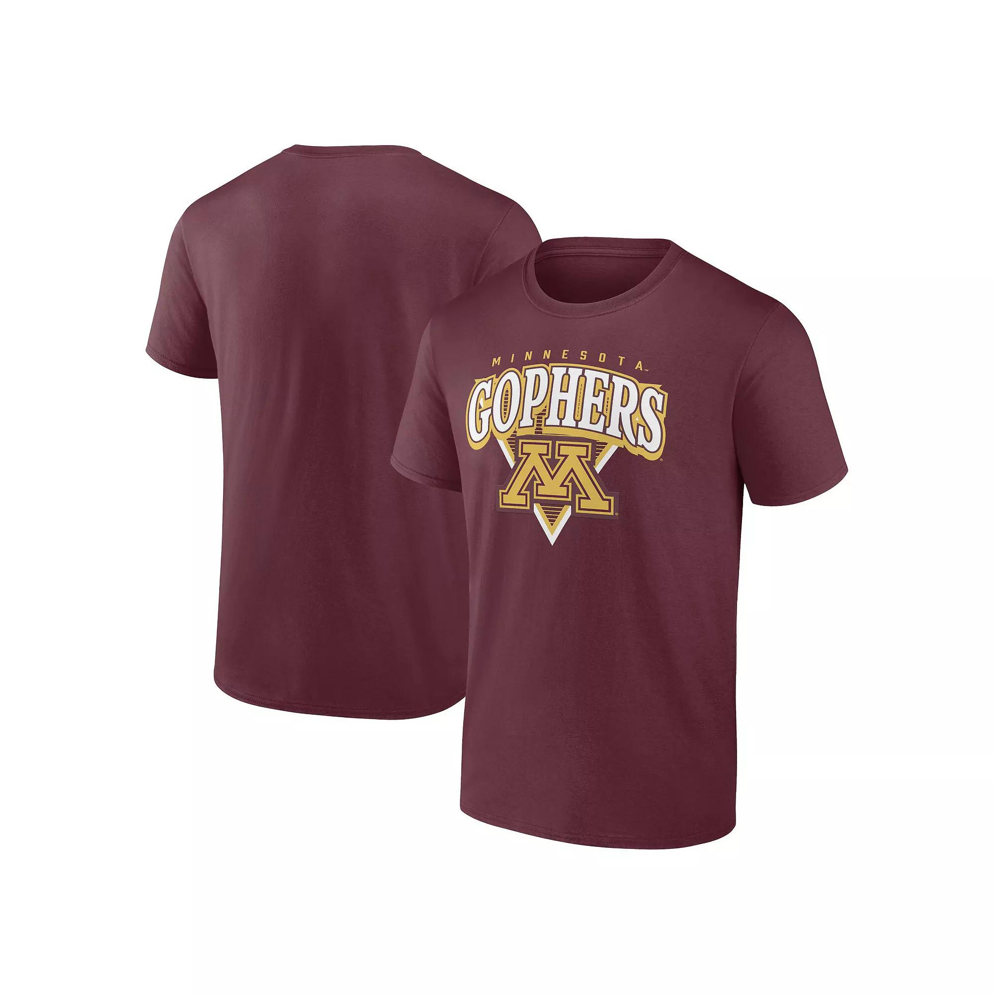 Men's Fanatics Maroon Minnesota Golden Gophers Modern Tri T-Shirt, Size: Medium, Red Product Image