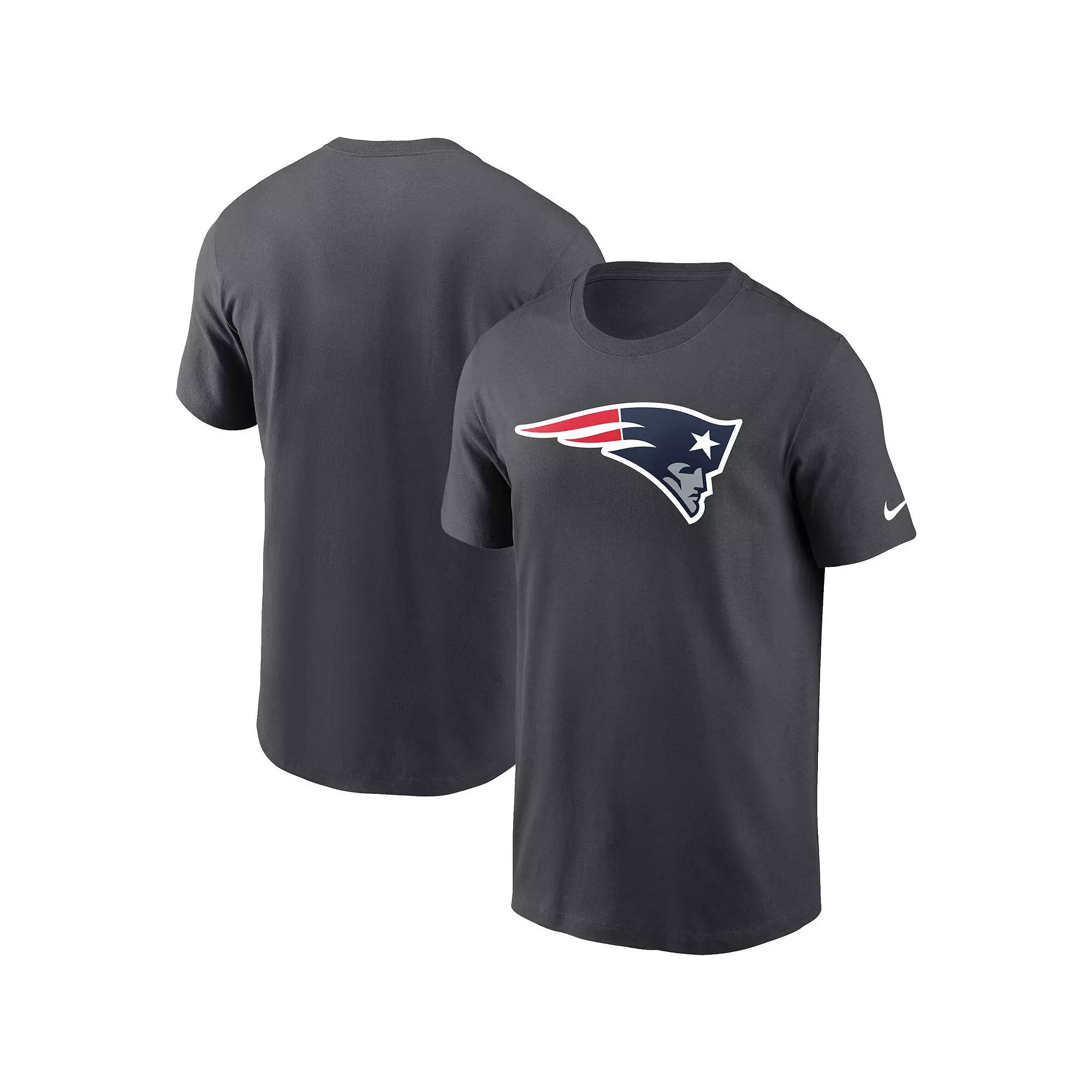 Men's Nike Anthracite New England Patriots Logo Essential T-Shirt,  Product Image