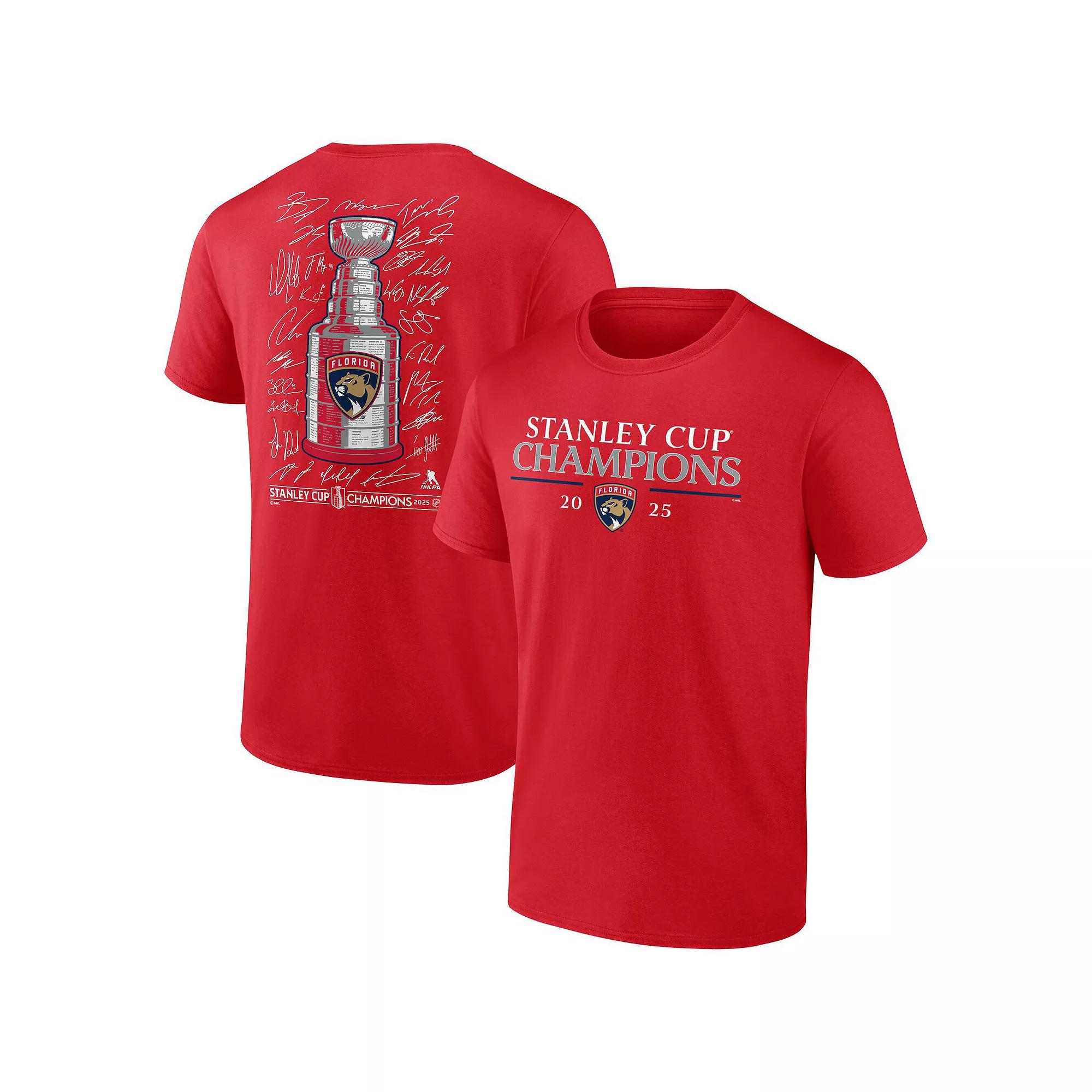 Men's Fanatics Red Kansas City Chiefs Nine-Straight AFC West Division Champions Big & Tall T-Shirt, Size: 4XLT Product Image